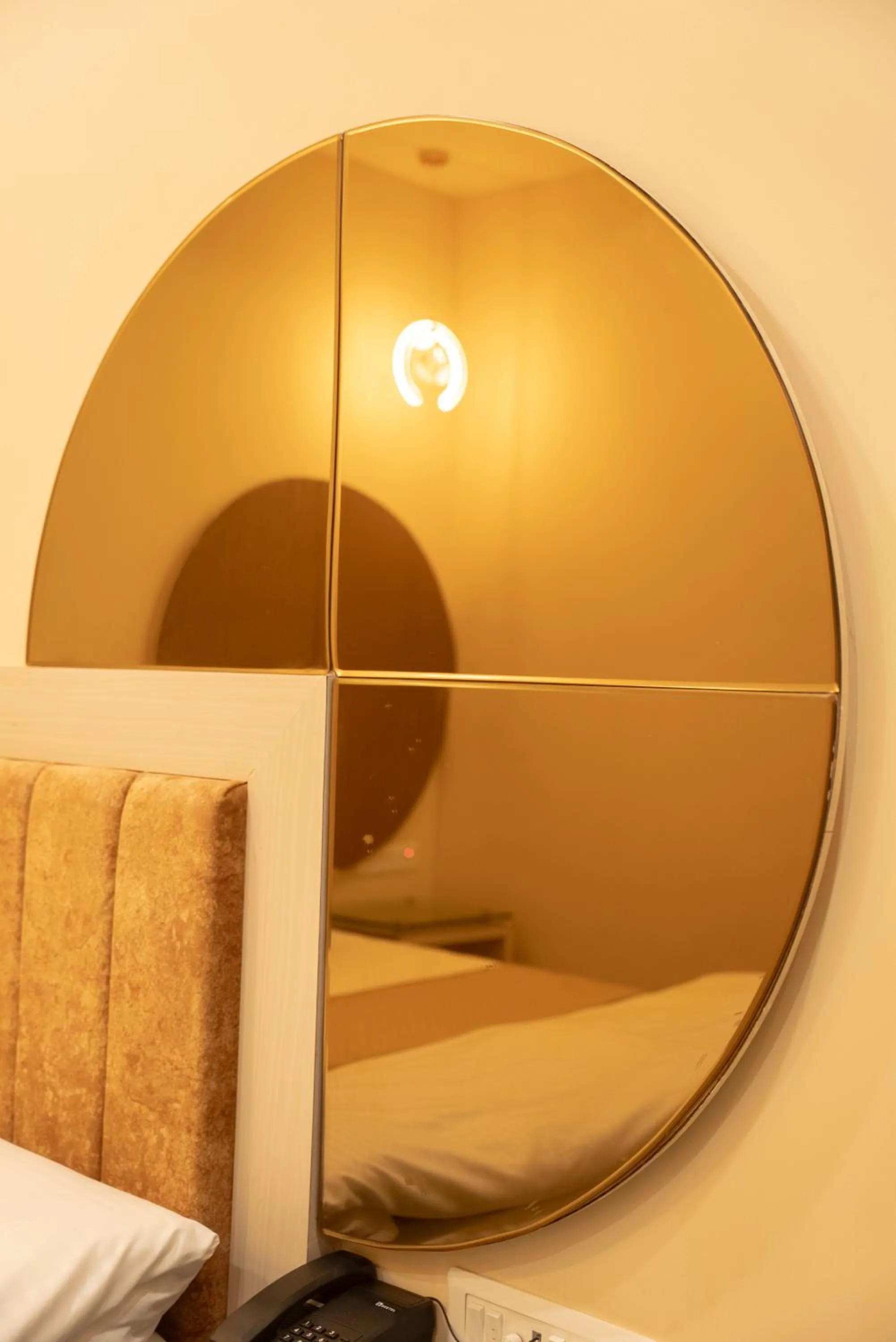 Bed in The White Roots Hotel