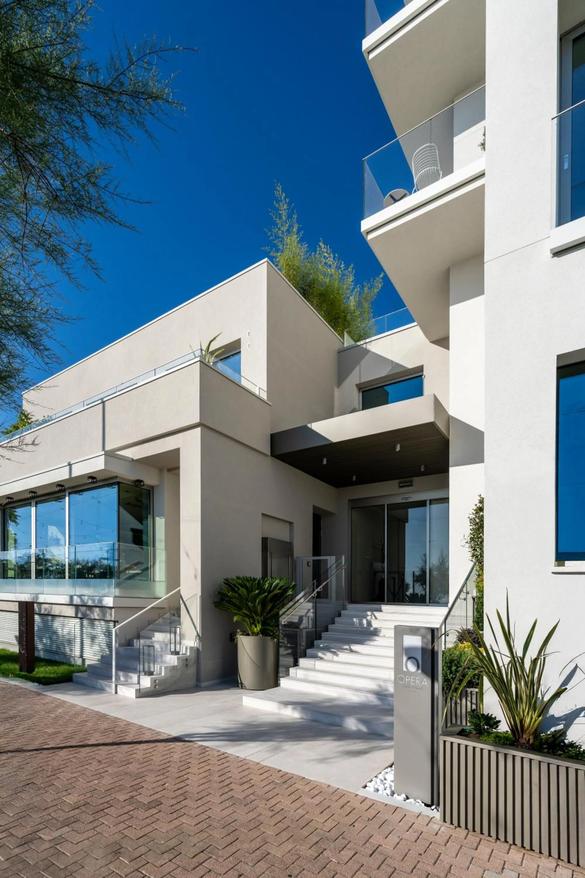 Property building in Opera Suite Hotel Pesaro