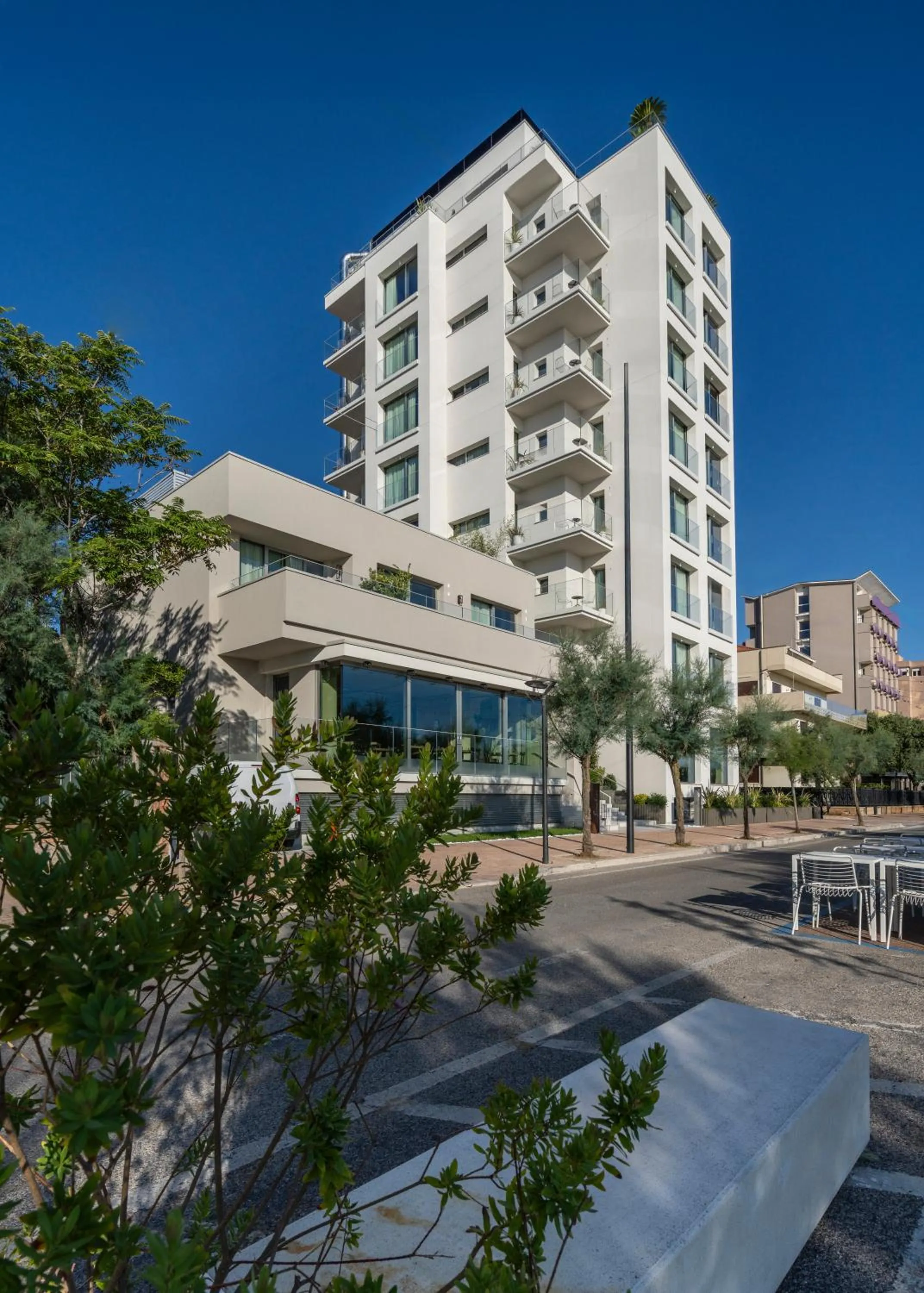 Property building in Opera Suite Hotel Pesaro