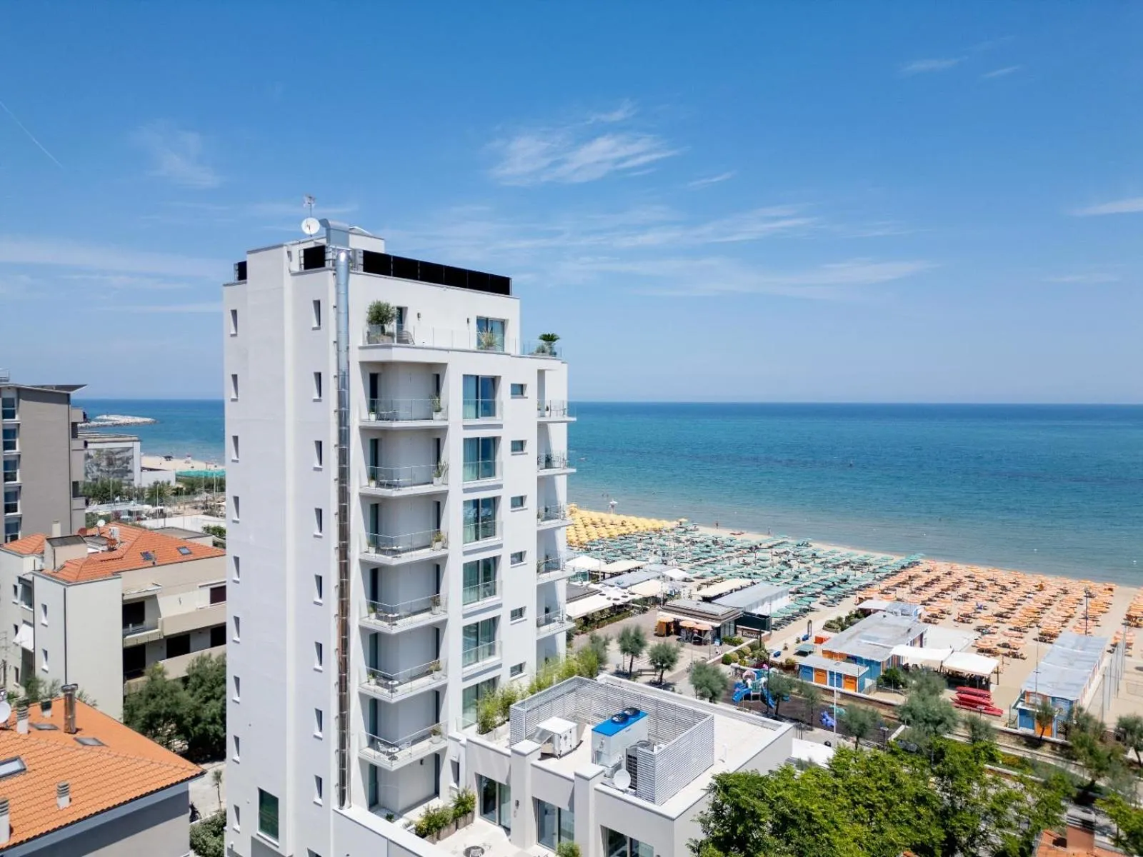 Property building in Opera Suite Hotel Pesaro