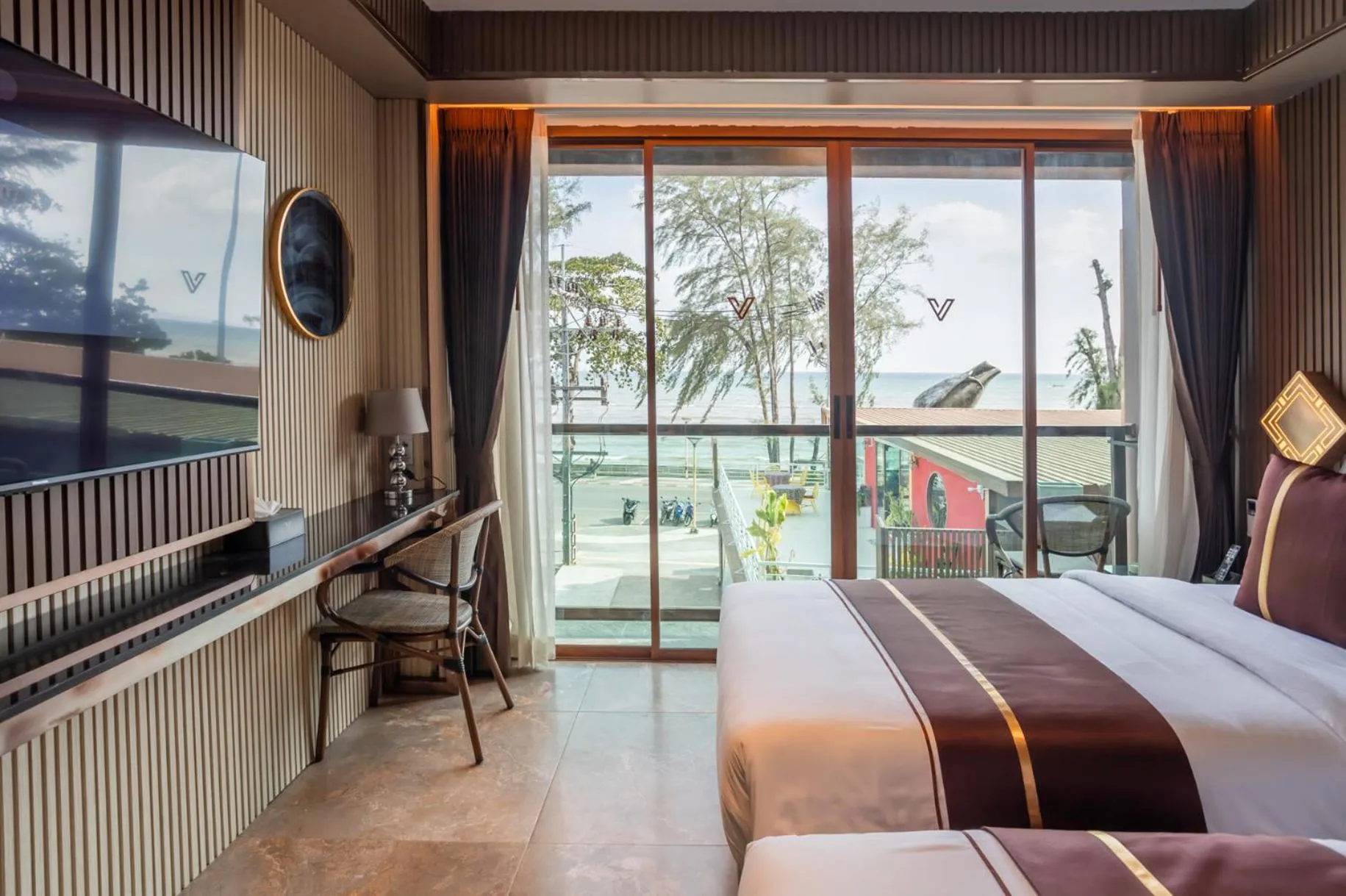 Bed in Syama V Beachfront Resort Ao Nang Krabi, Aspira Collection - Adults Only
