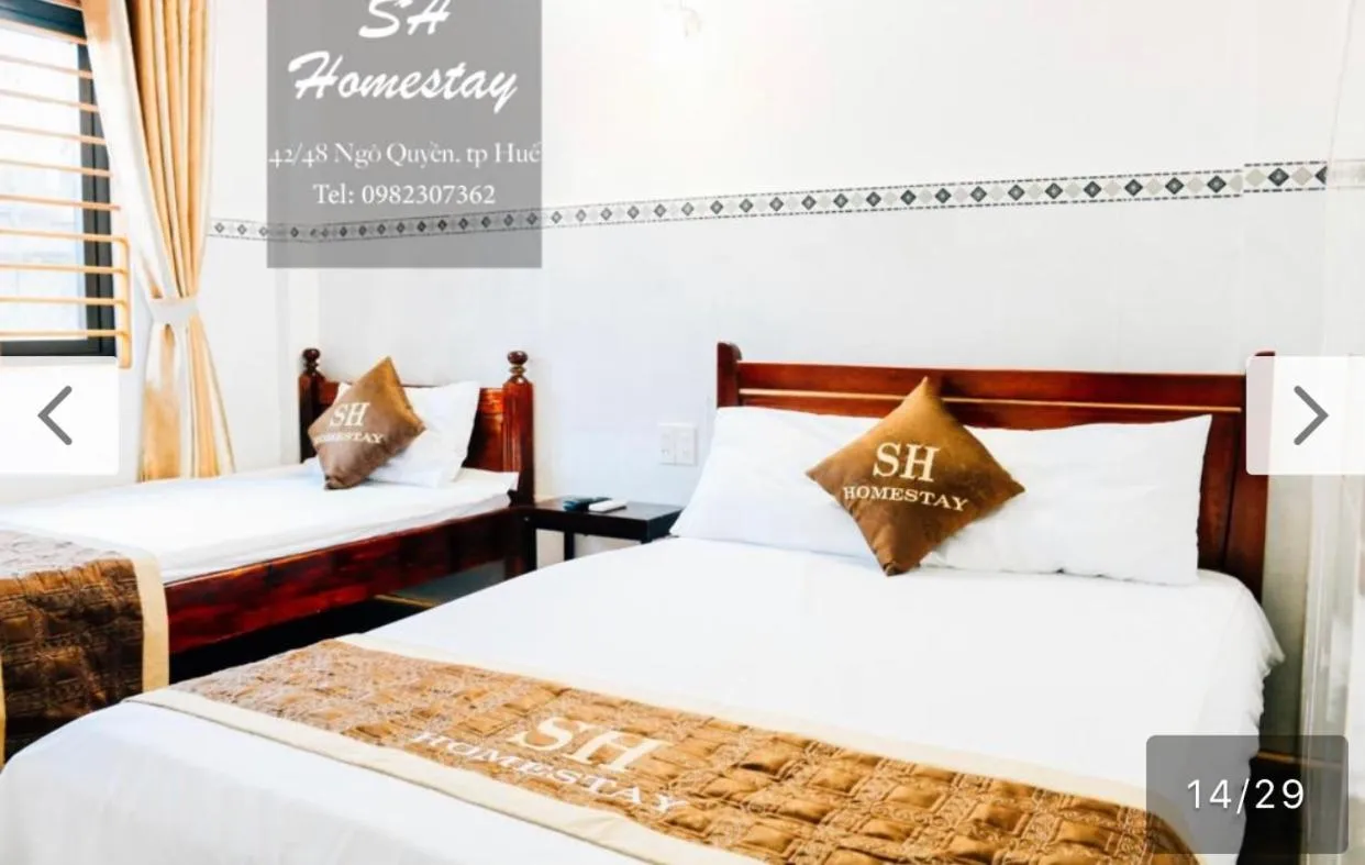 Photo of the whole room, Bed in SH Hotel