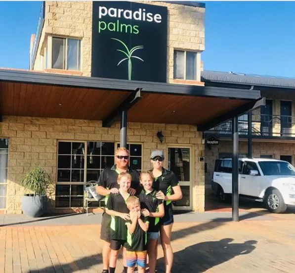 Facade/entrance in Mulwala Paradise Palms Motel