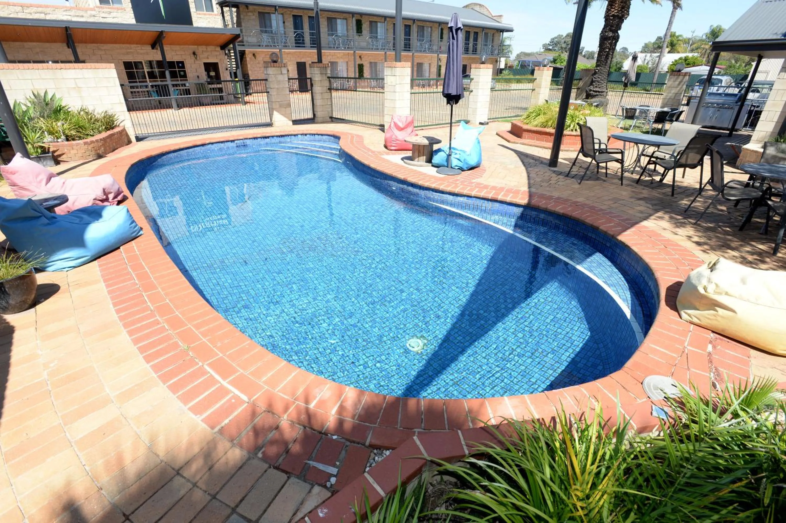 Pool view, Swimming Pool in Mulwala Paradise Palms Motel