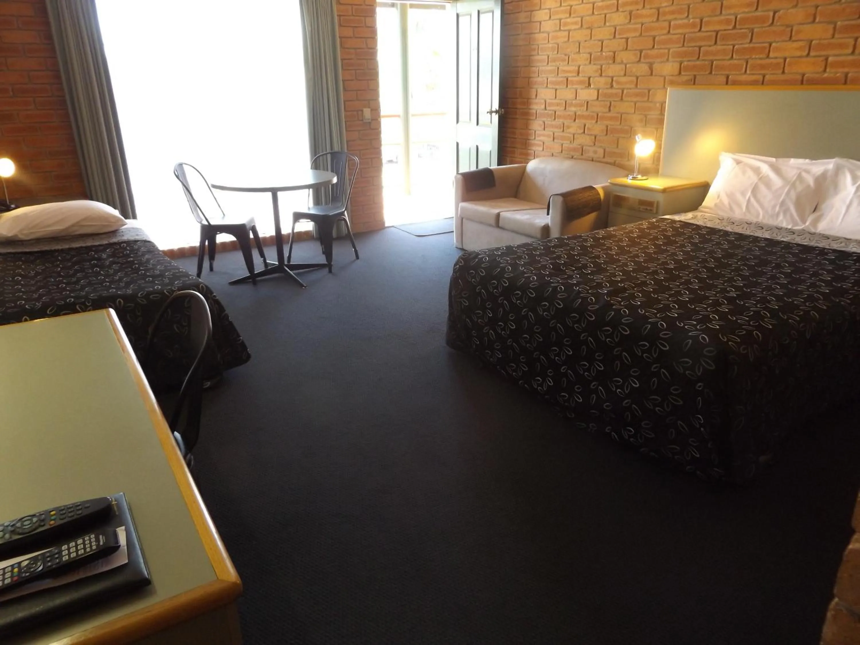 Bedroom, Bed in Mulwala Paradise Palms Motel