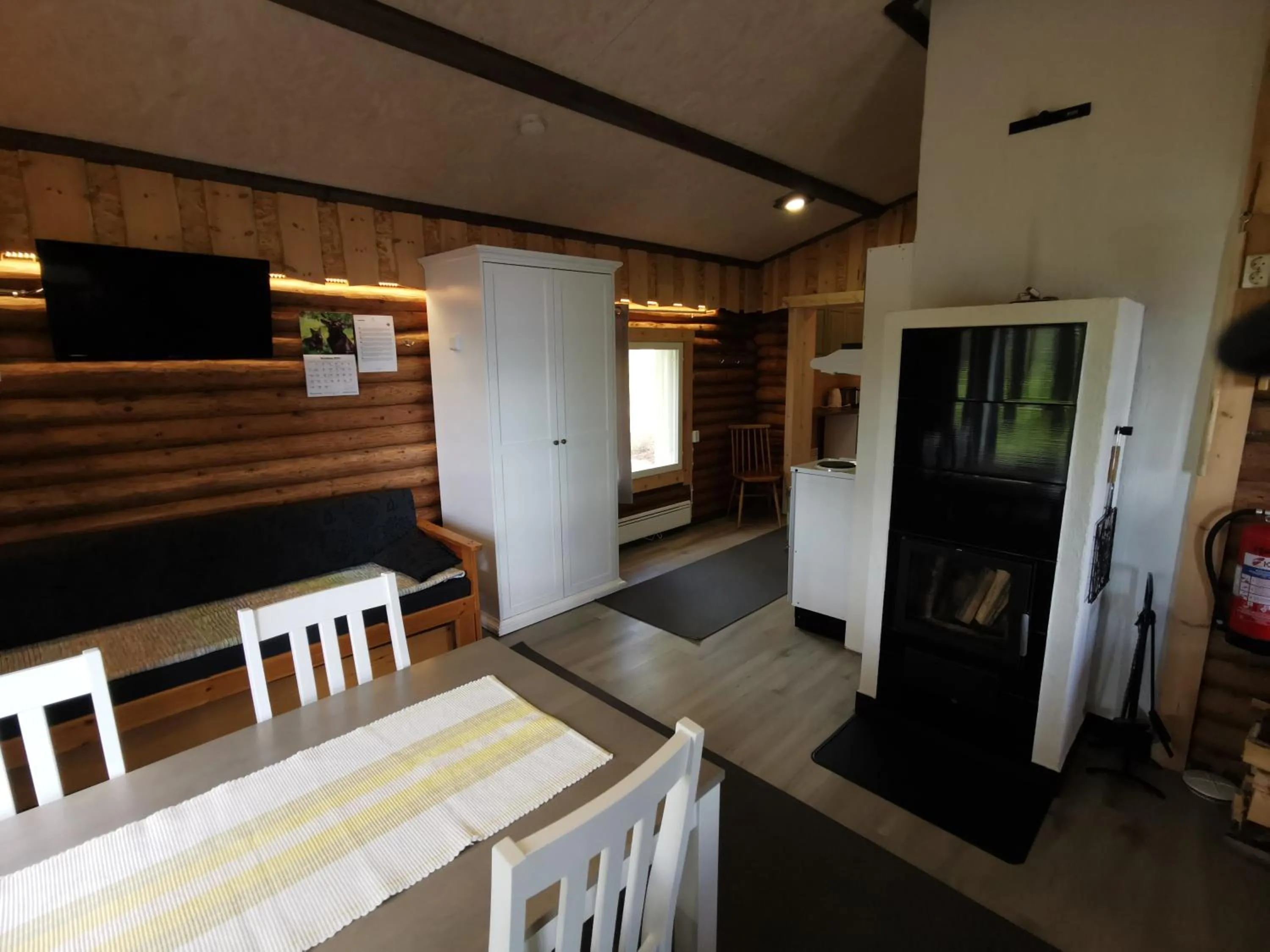 Living room in Ollilan Lomamajat
