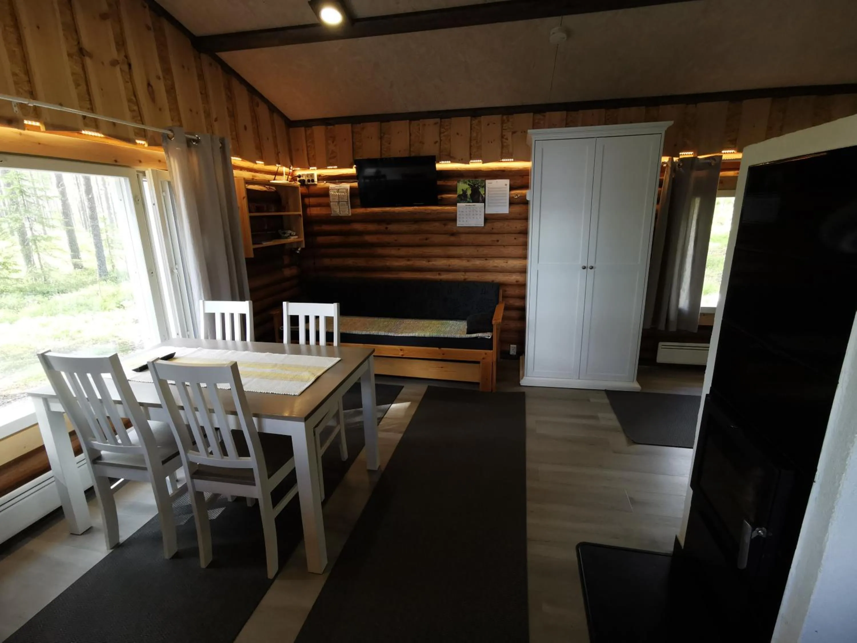 Living room in Ollilan Lomamajat