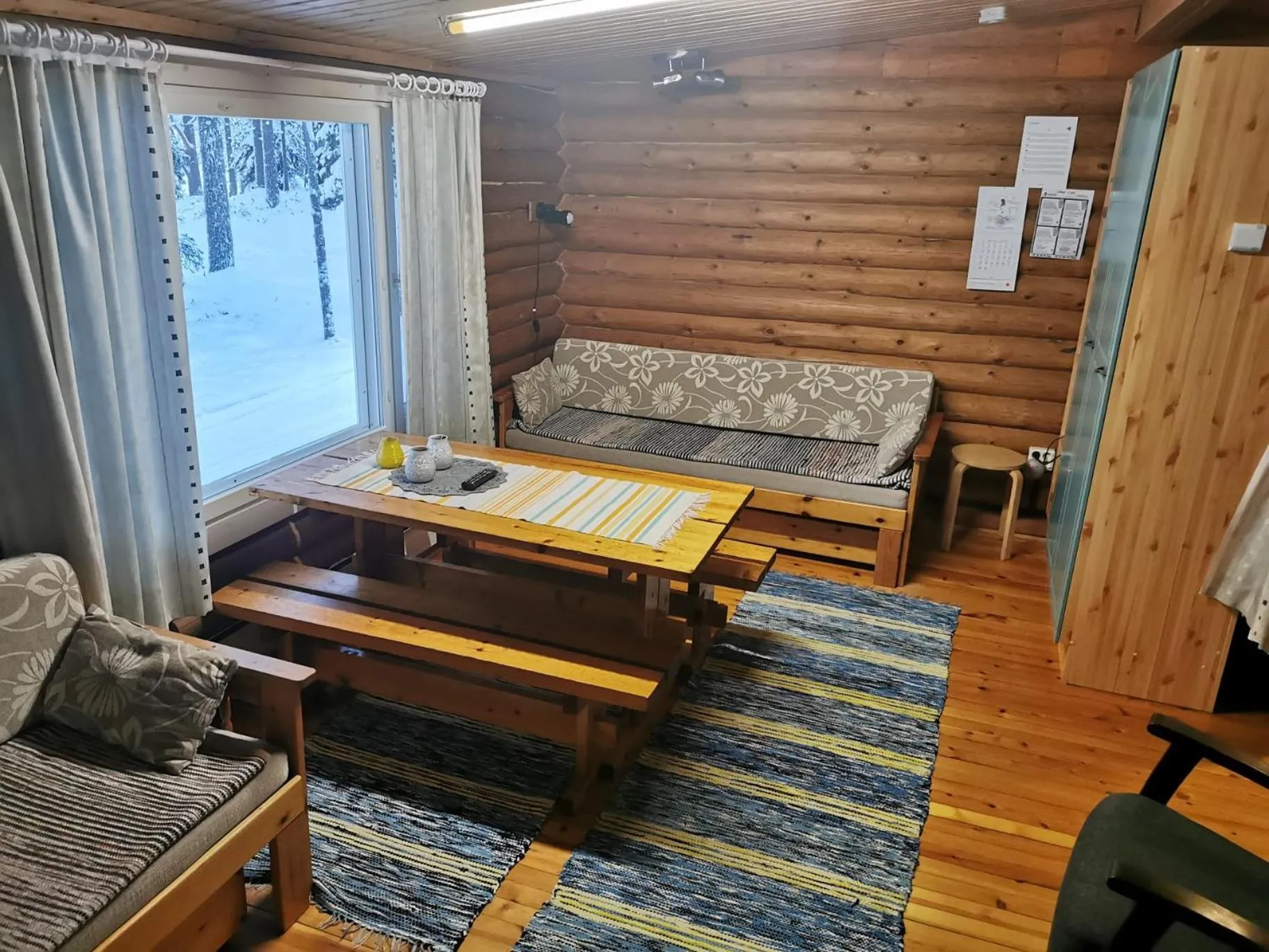 Living room in Ollilan Lomamajat