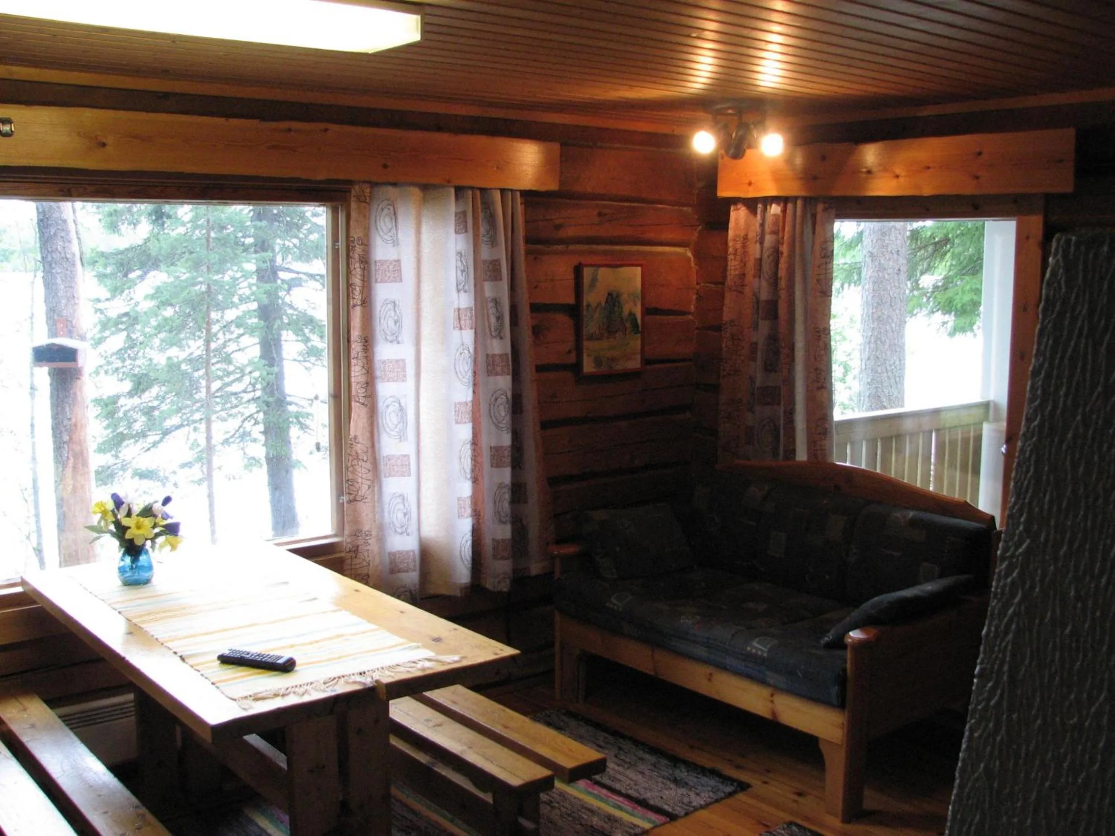 Bedroom in Ollilan Lomamajat