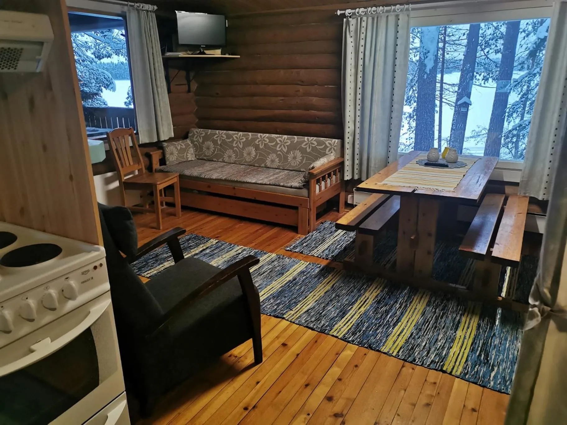 View (from property/room) in Ollilan Lomamajat