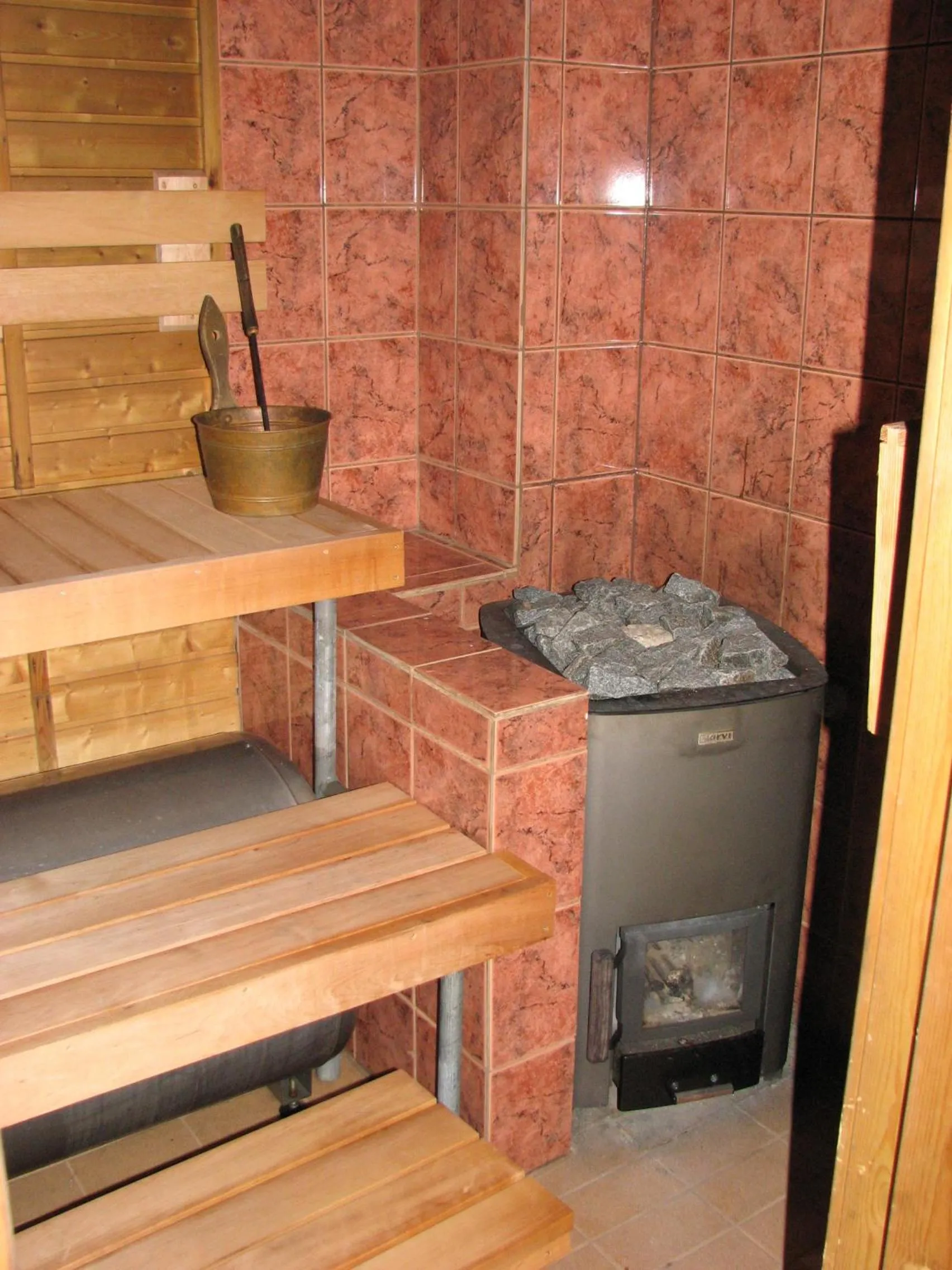 Sauna in Ollilan Lomamajat