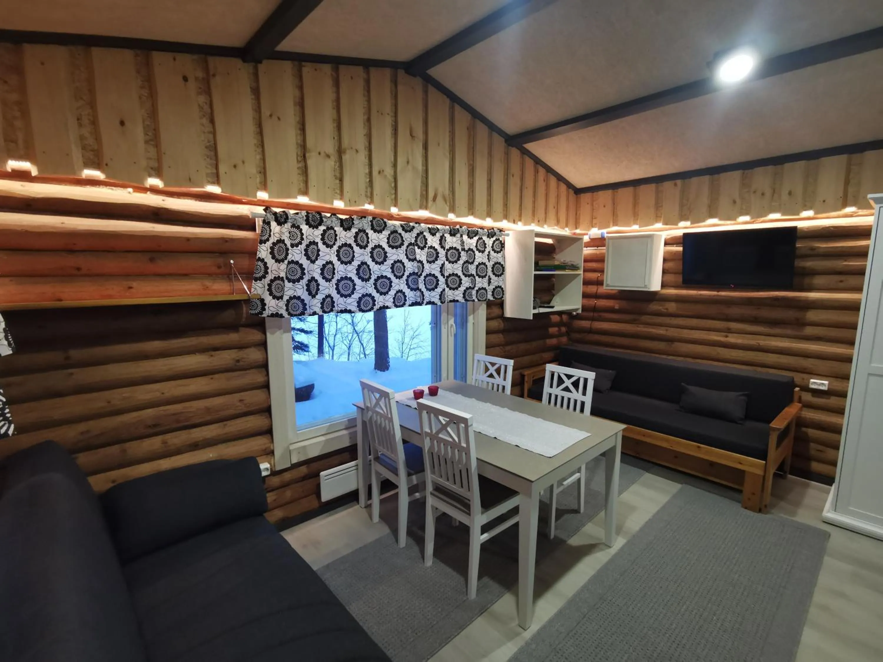 Living room in Ollilan Lomamajat