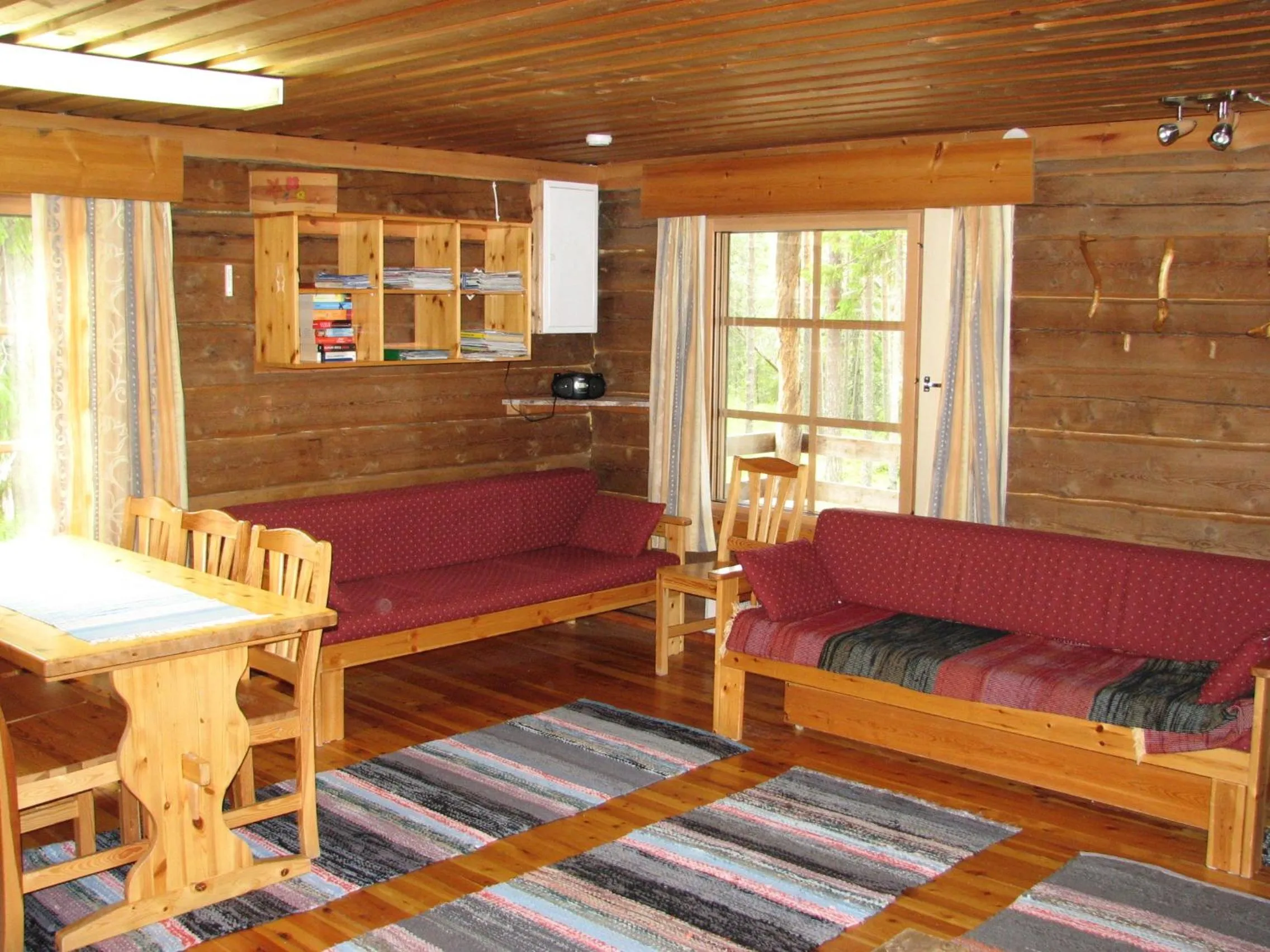 Living room in Ollilan Lomamajat