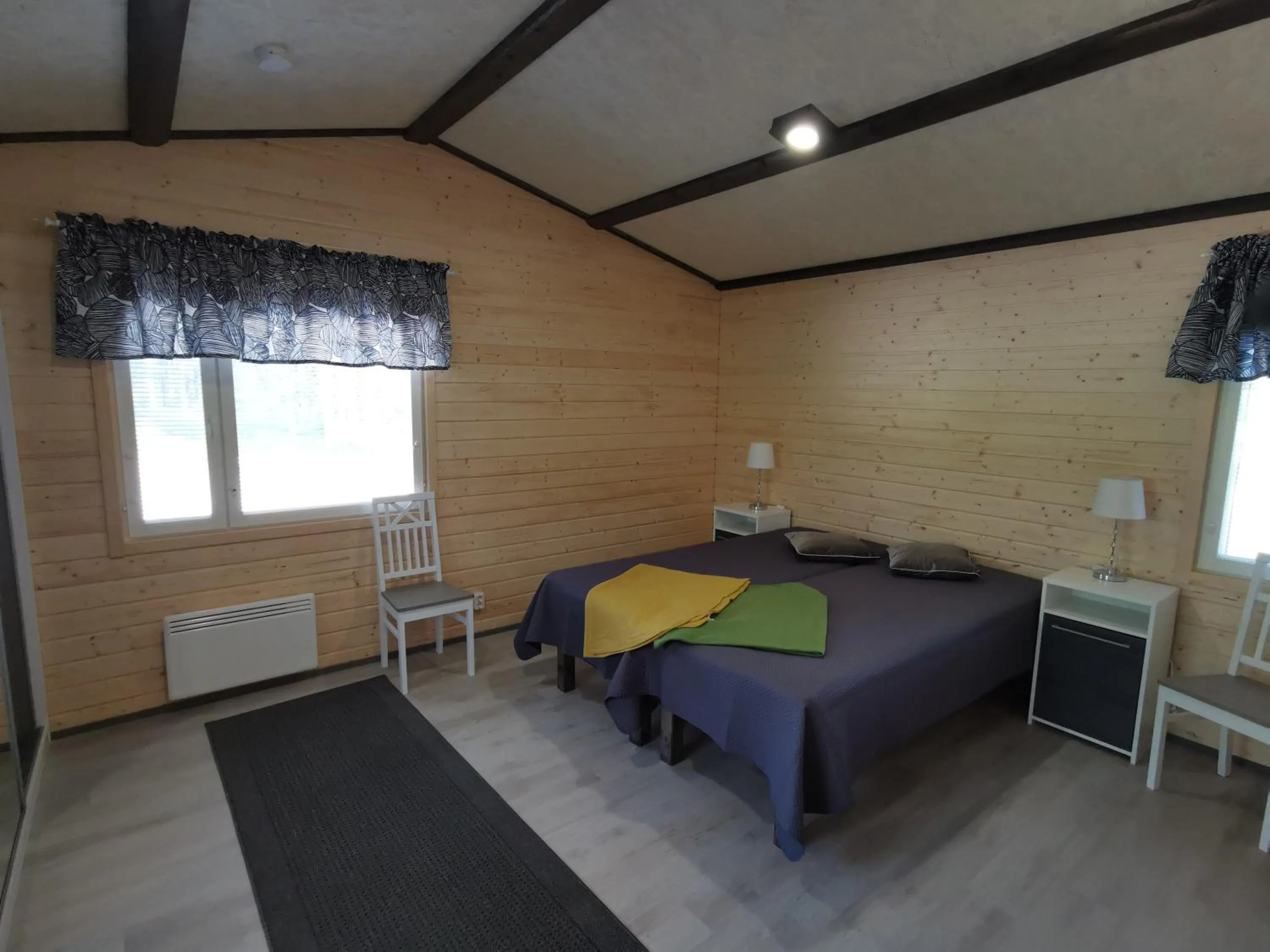 Bed in Ollilan Lomamajat