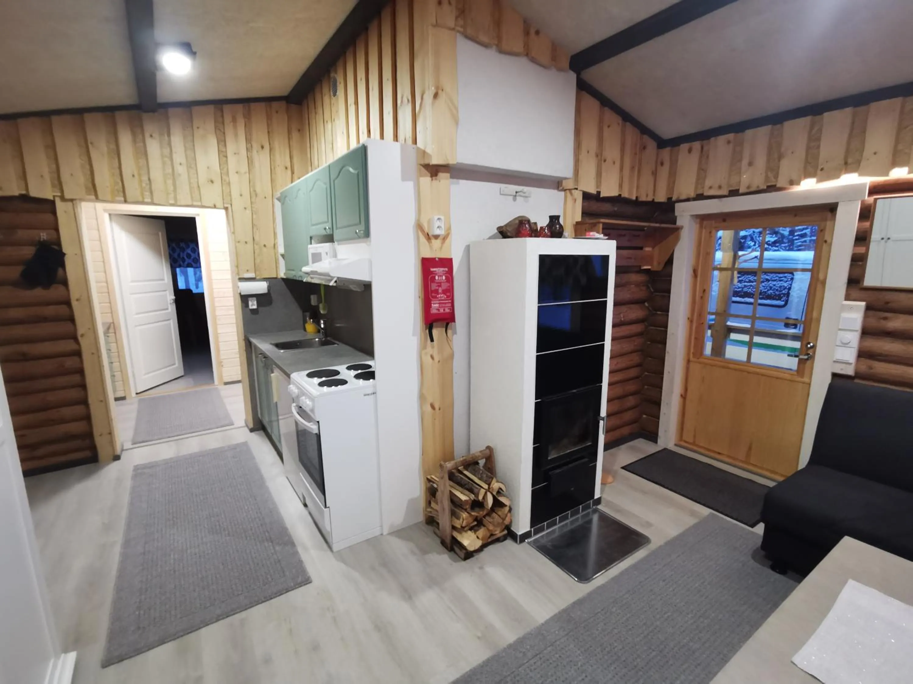 Living room in Ollilan Lomamajat