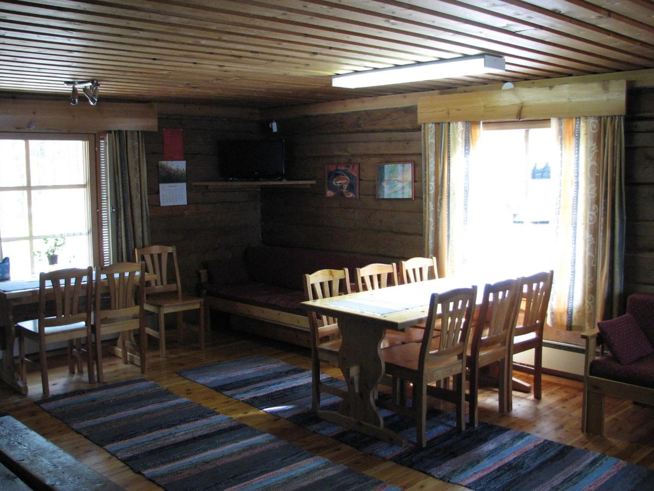 Living room in Ollilan Lomamajat