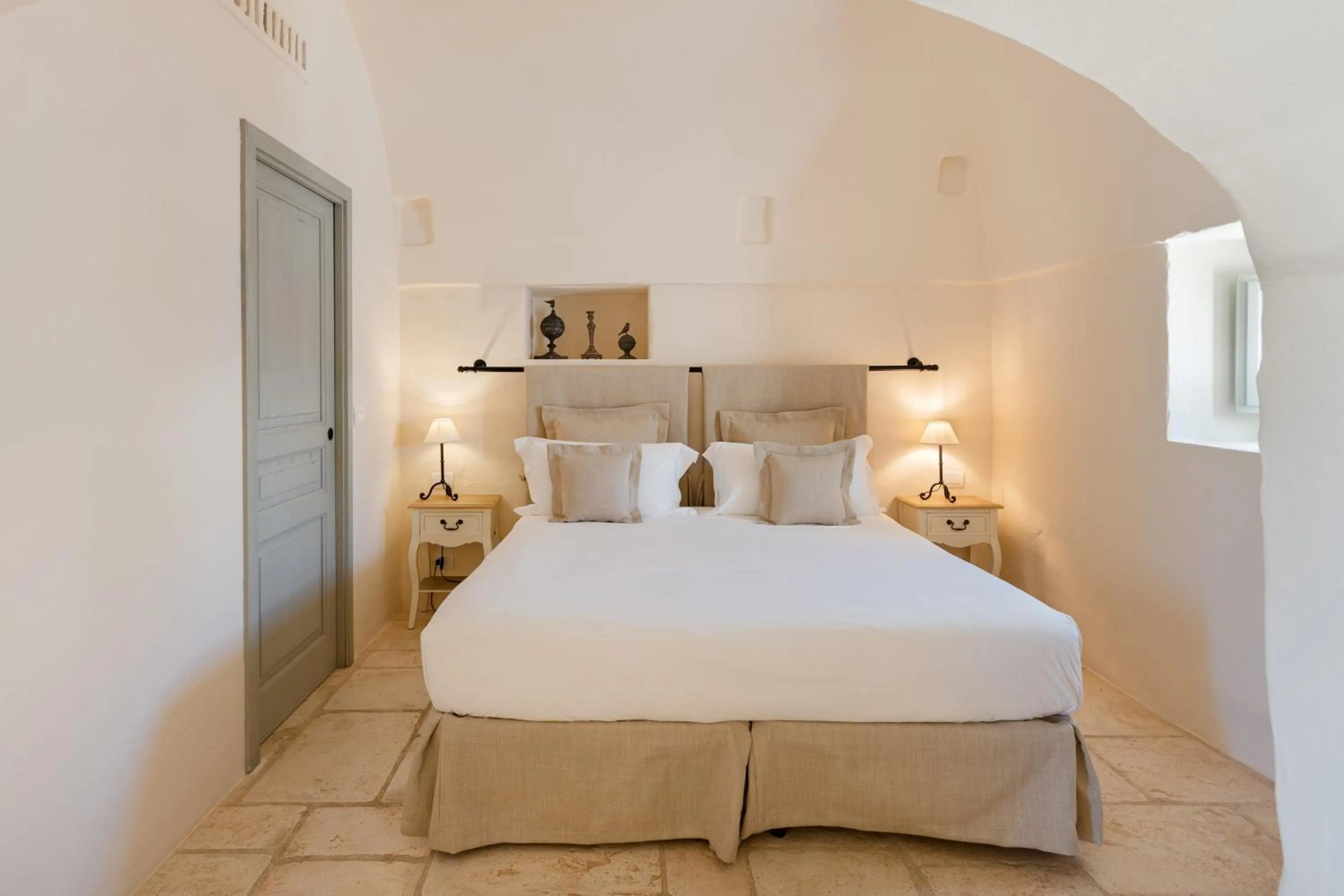 Bedroom, Bed in Masseria Le Carrube