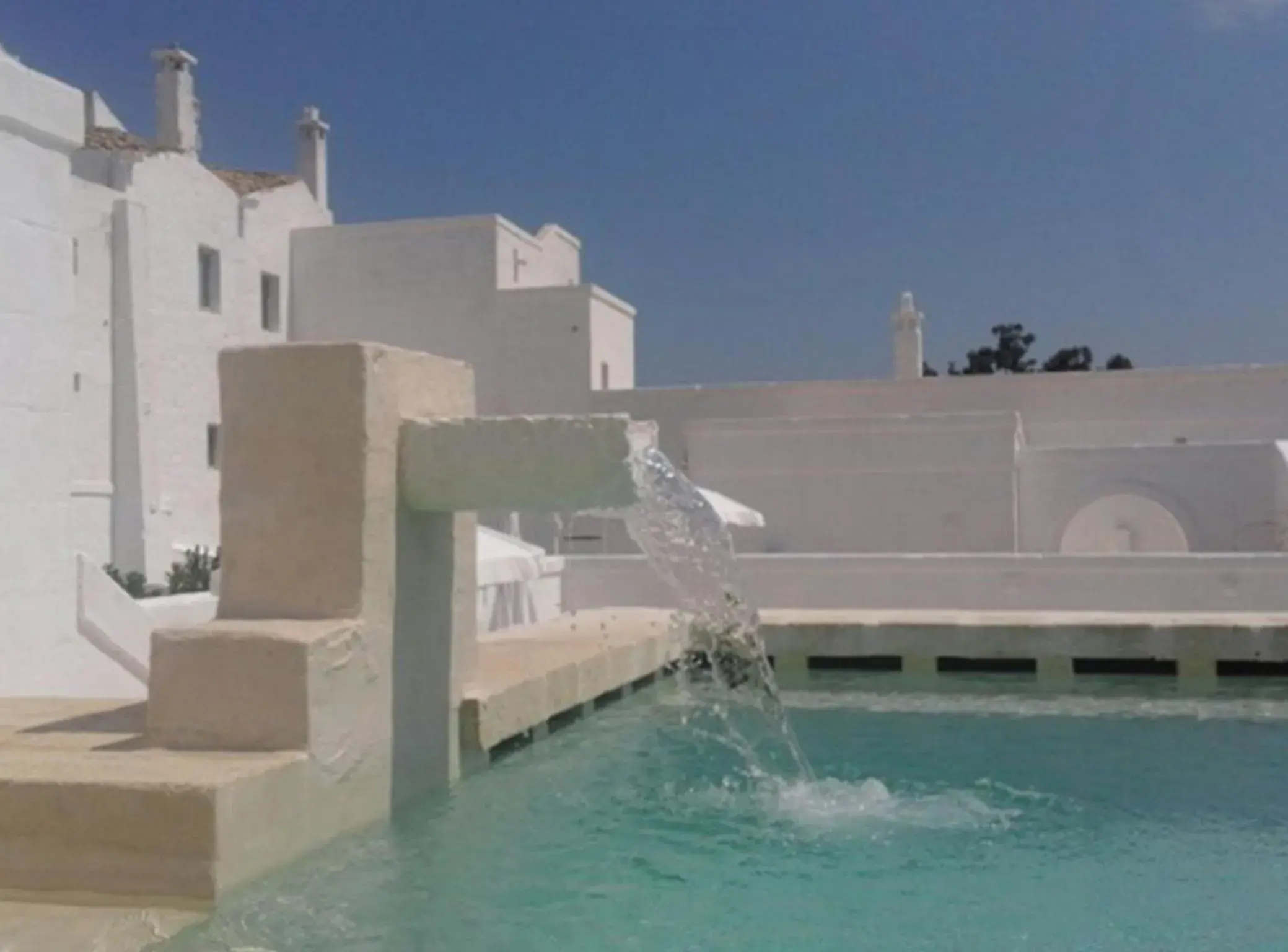 Swimming pool in Masseria Le Carrube Swimming pool in Masseria Le Carrube