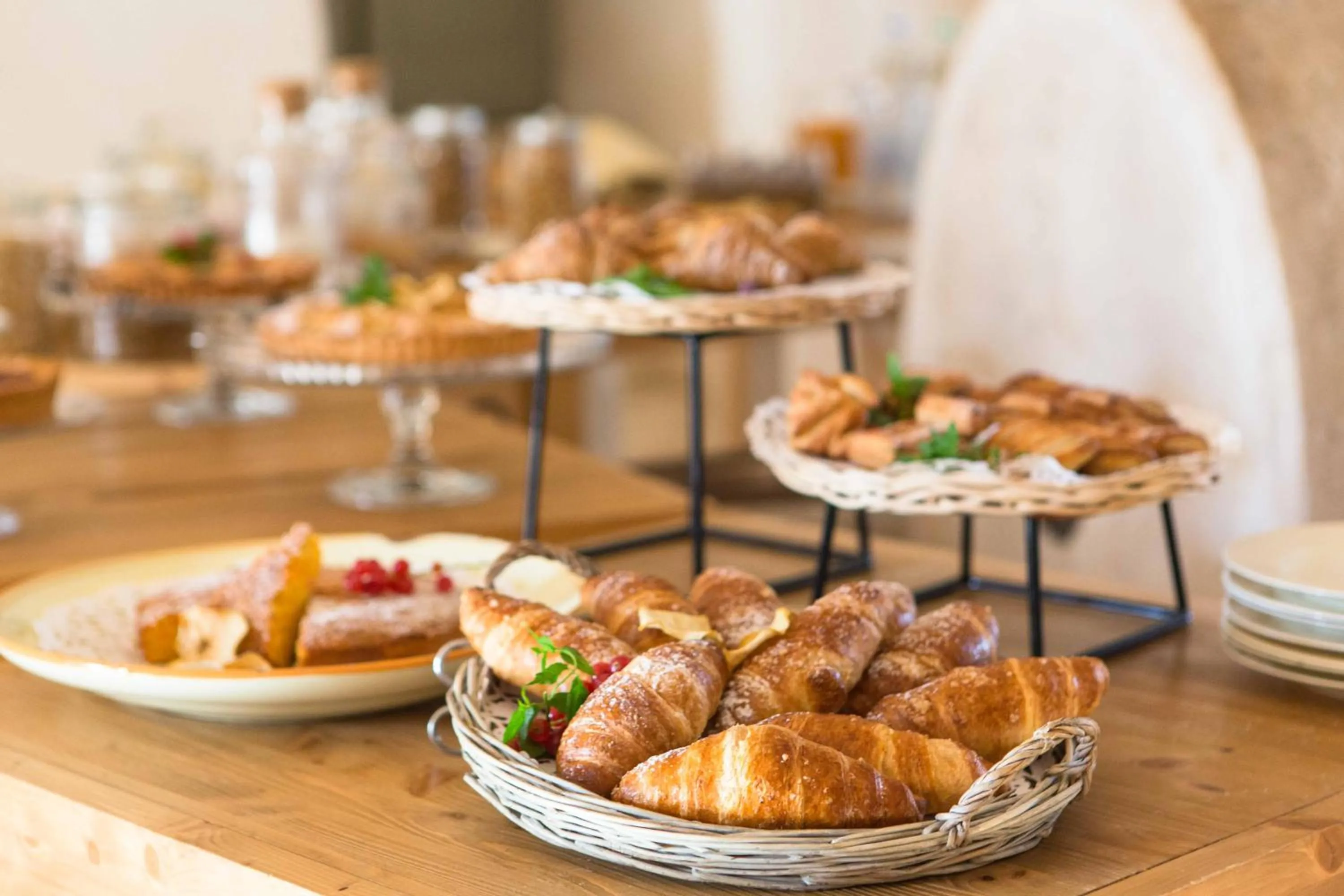 Italian breakfast in Masseria Le Carrube