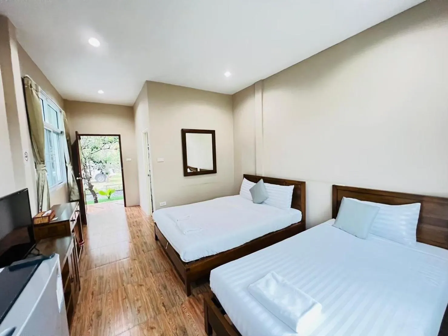 Bedroom, Bed in Baan Suan Khun Yaiy