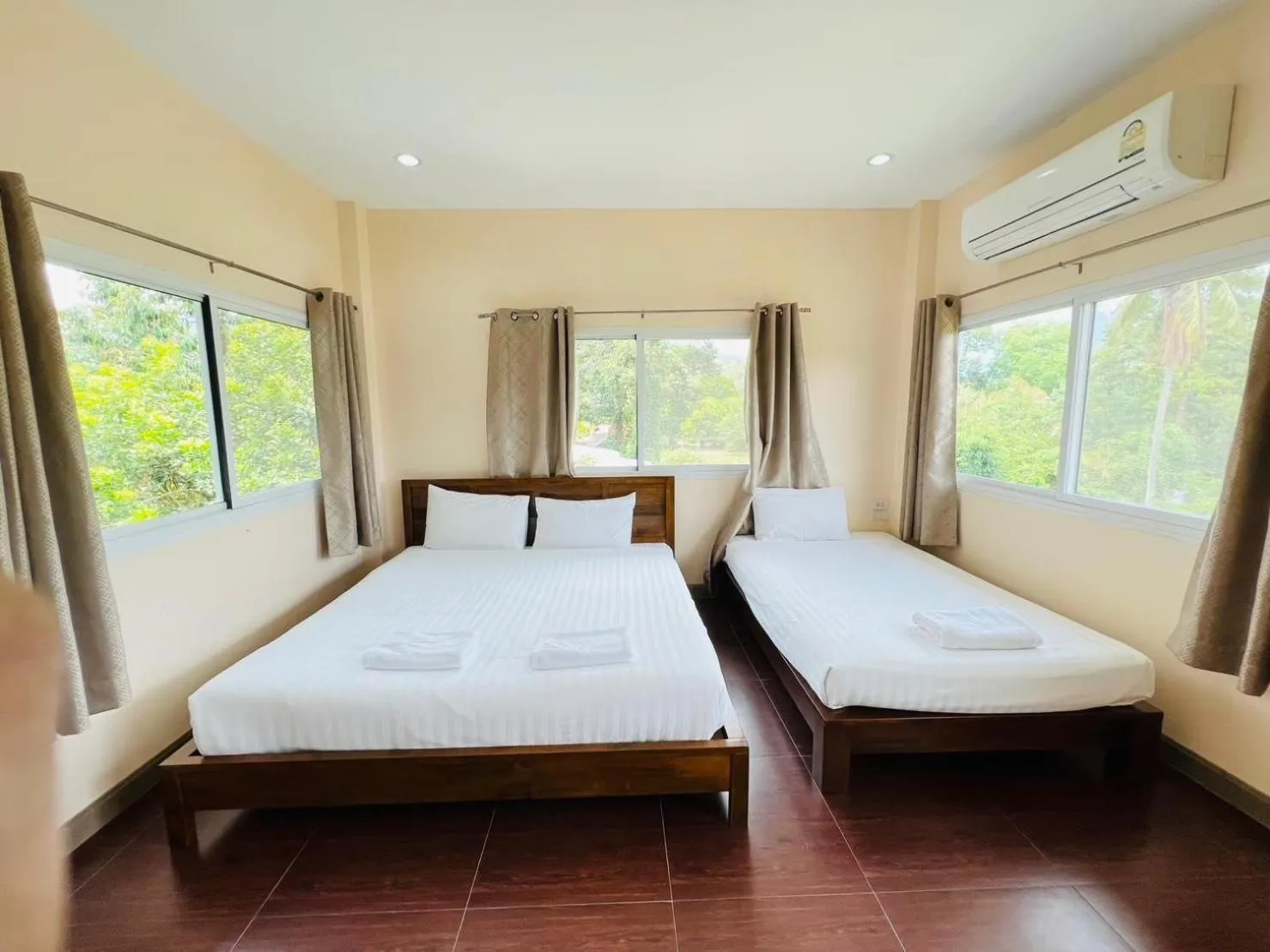 Bed in Baan Suan Khun Yaiy