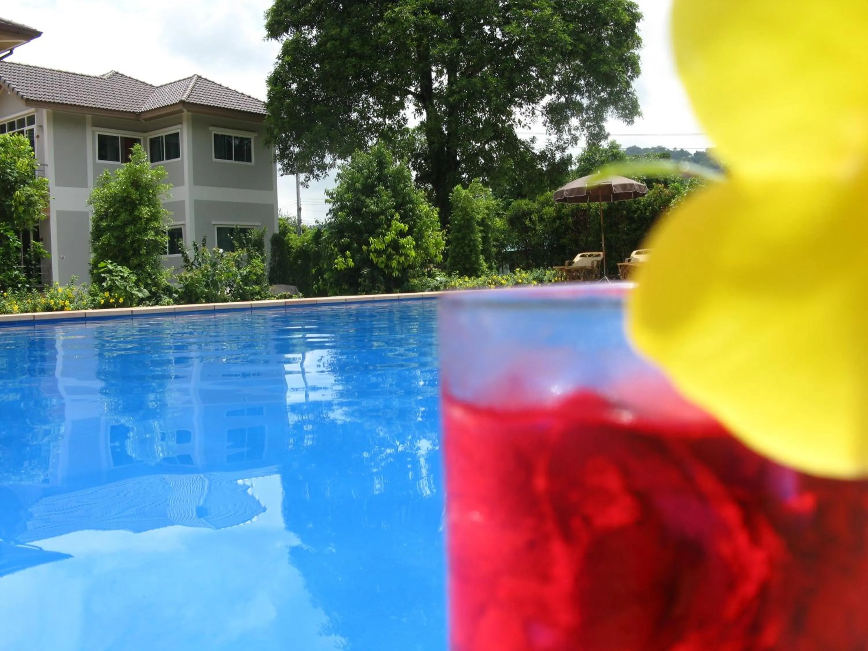 Garden view in Baan Suan Khun Yaiy