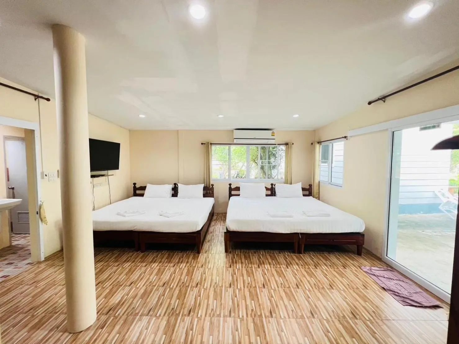 TV and multimedia, Bed in Baan Suan Khun Yaiy