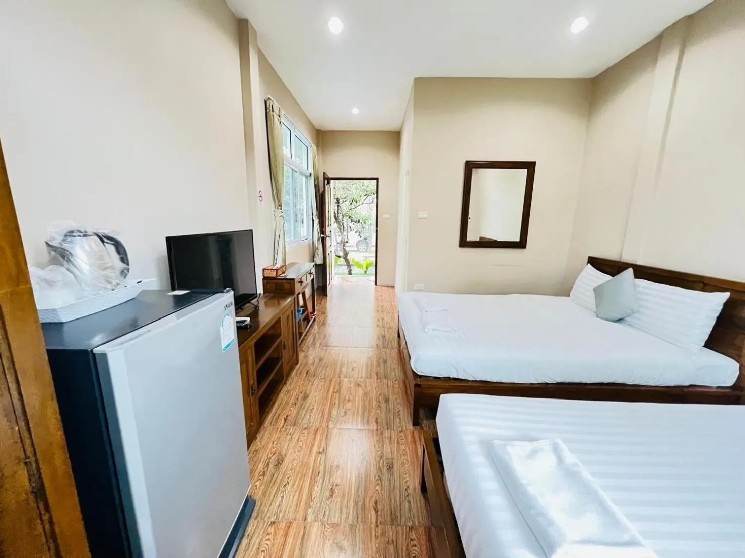 Bedroom, Bed in Baan Suan Khun Yaiy