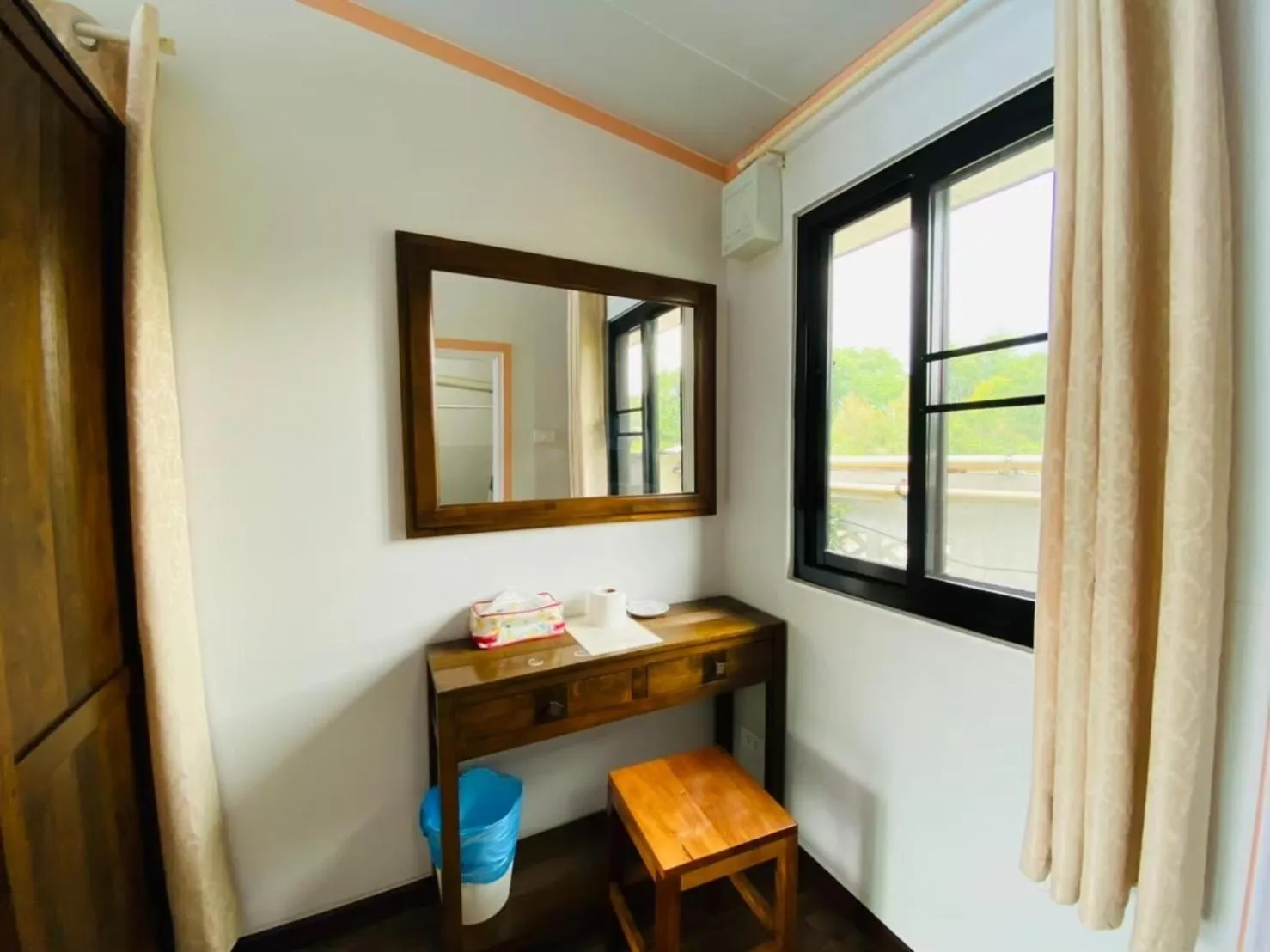 Area and facilities, Bed in Baan Suan Khun Yaiy