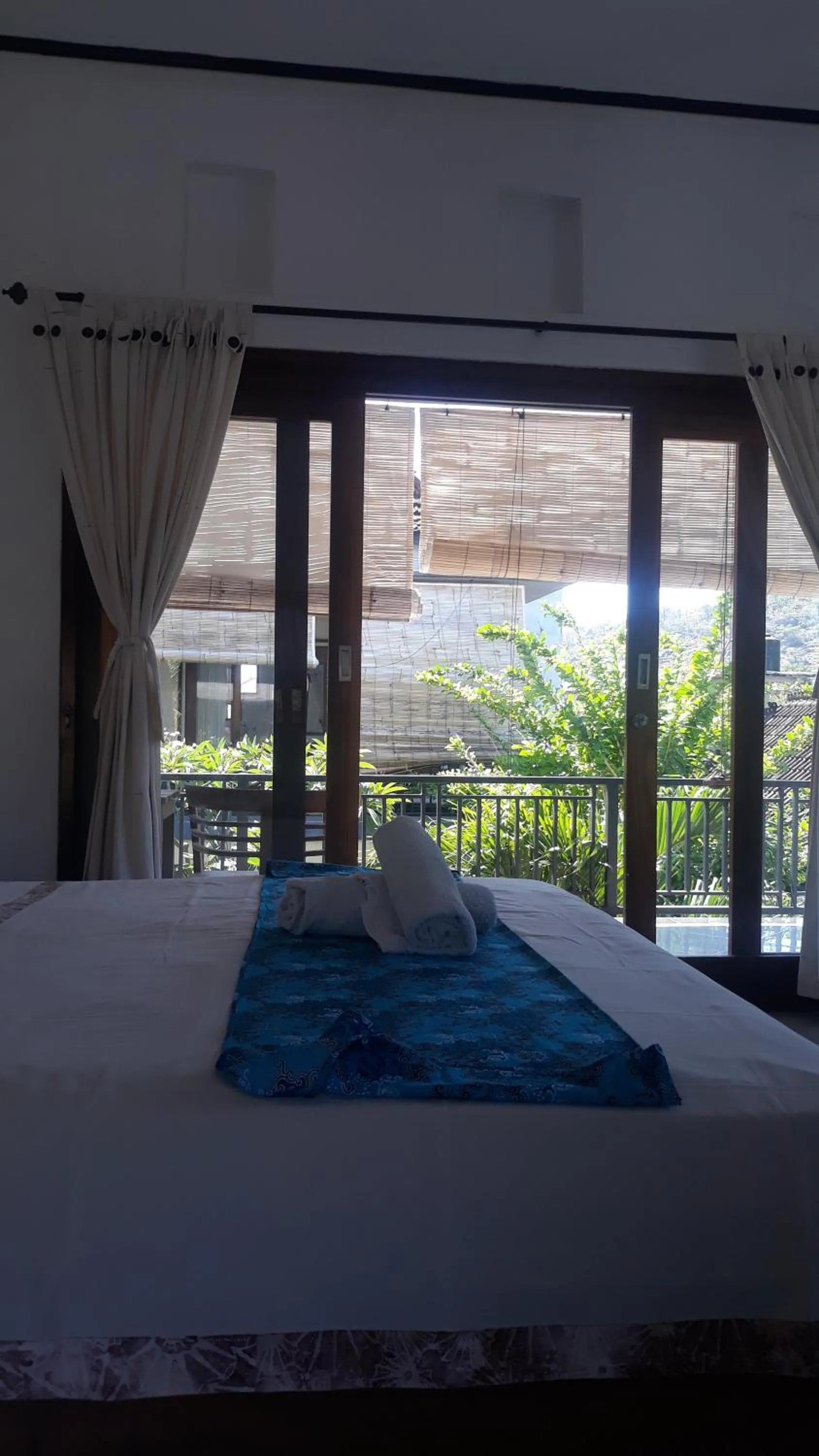 Bed in Pakel's Bali Villas