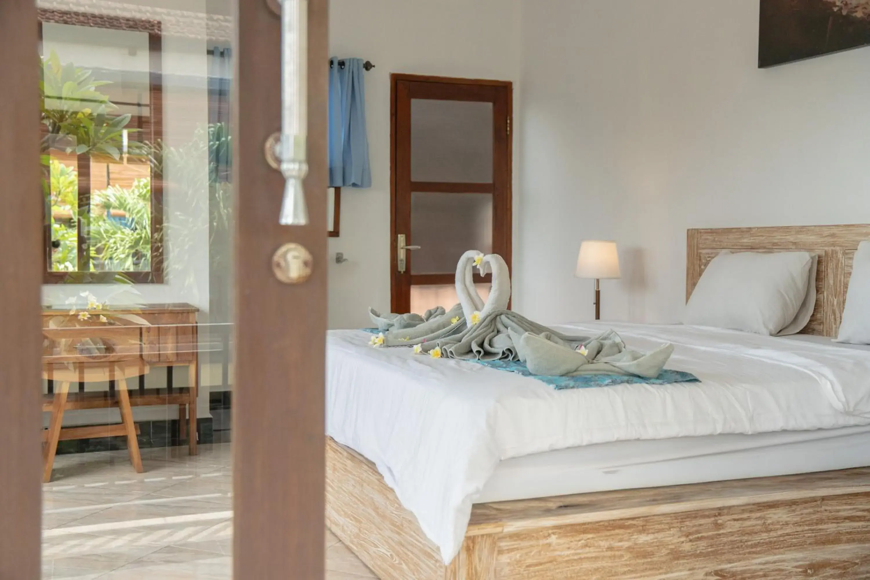 Bed in Pakel's Bali Villas Bed in Pakel's Bali Villas