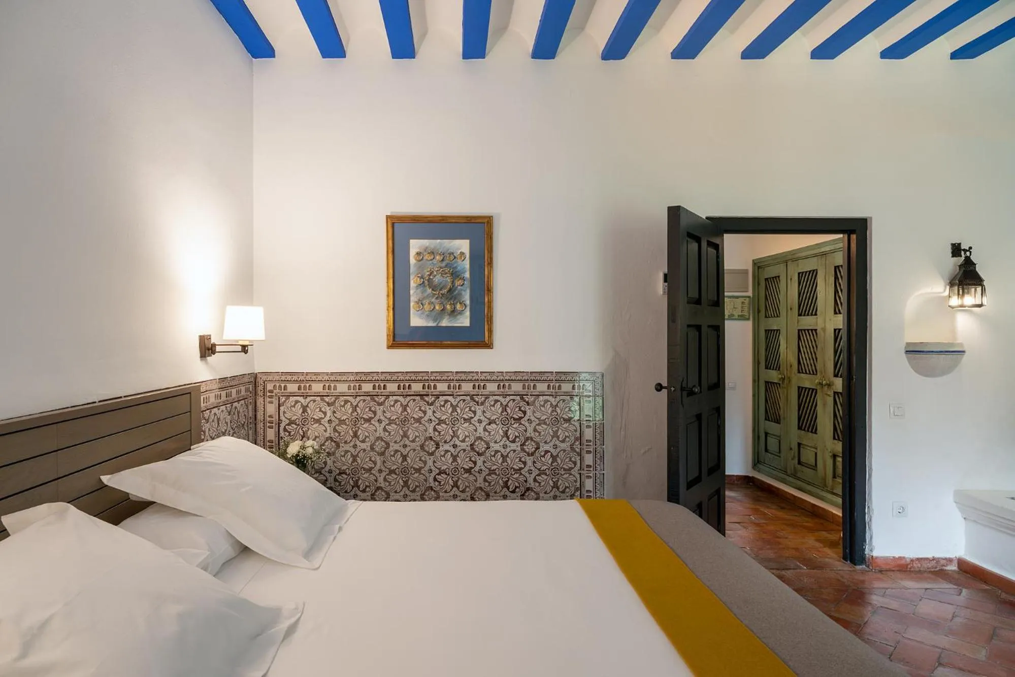 Photo of the whole room, Bed in Parador de Almagro
