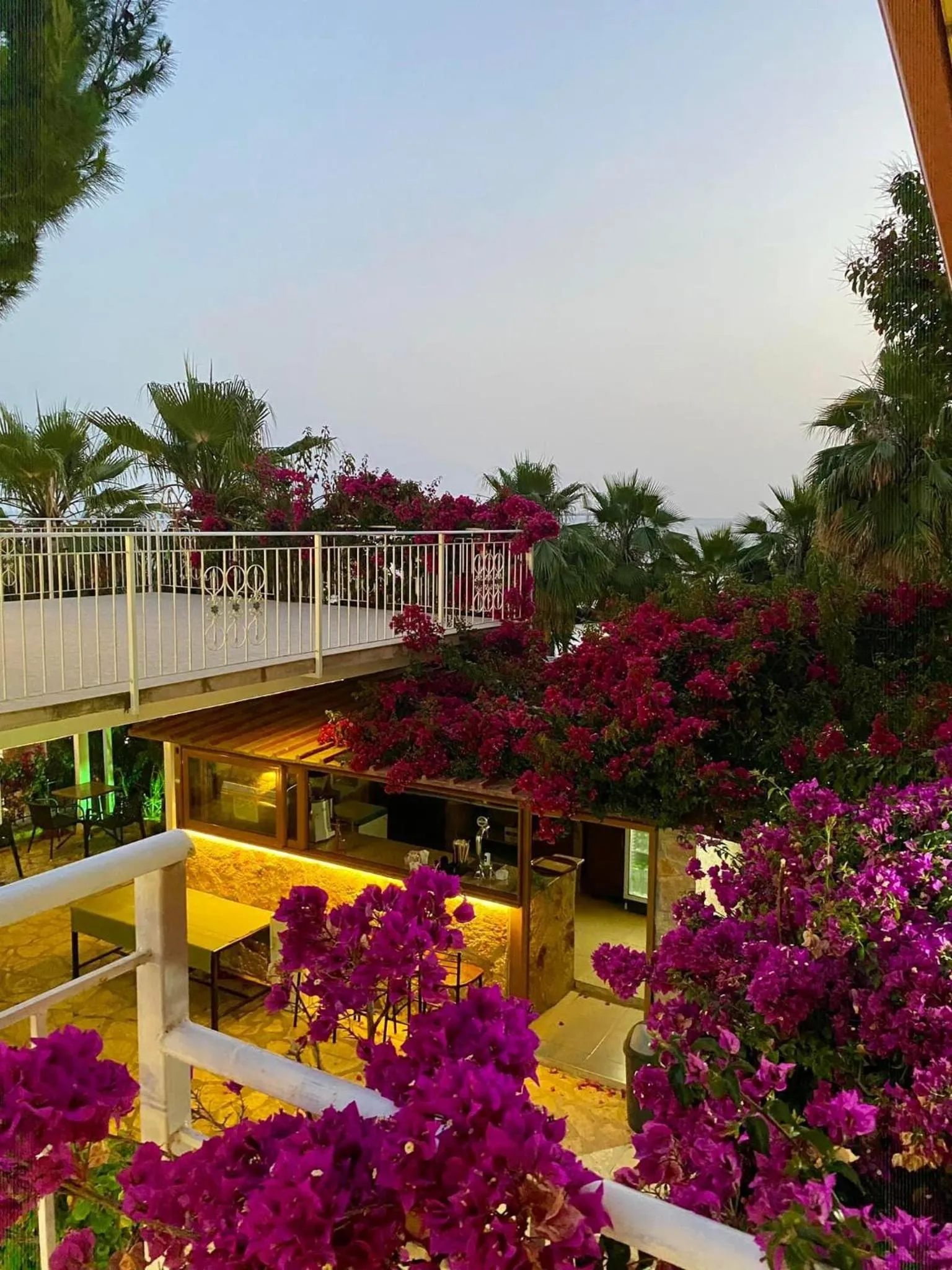 Balcony/Terrace in Kalemi's Beachside Hotel