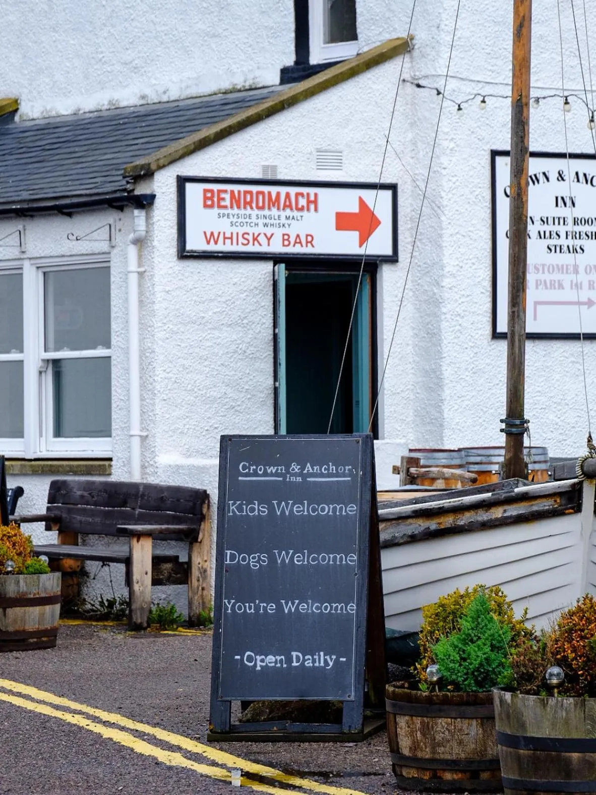 Property building in Crown and Anchor Inn