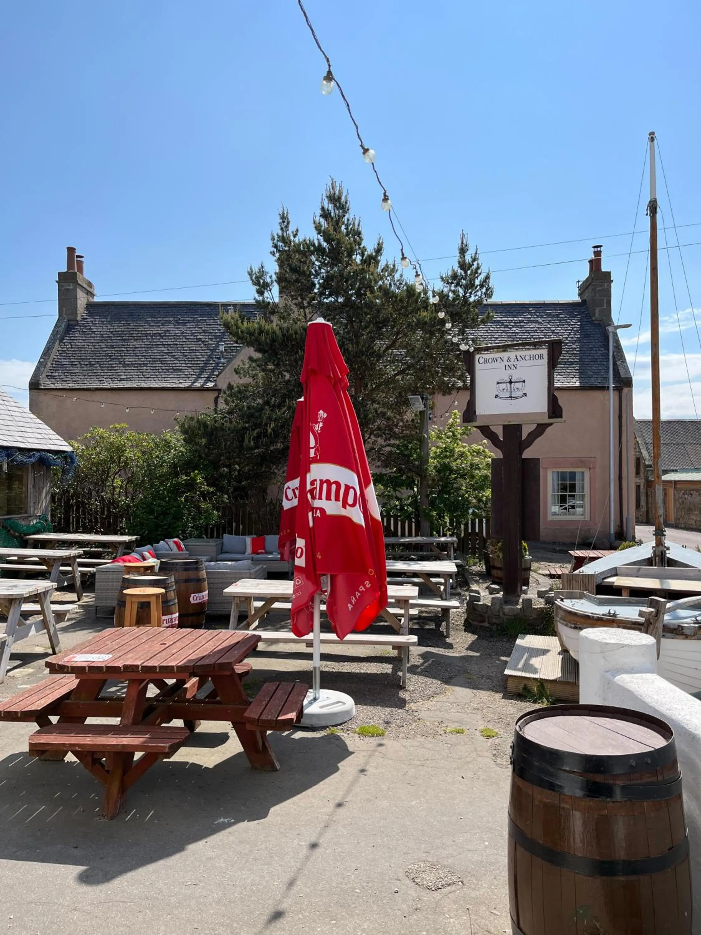 Property building in Crown and Anchor Inn