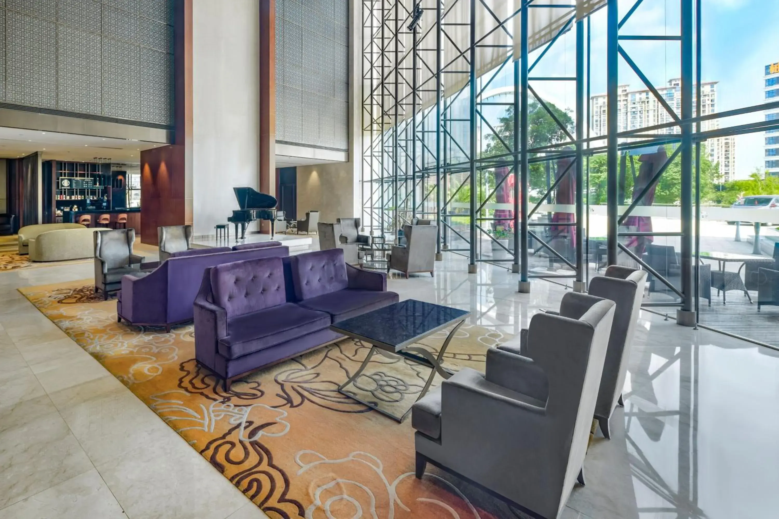 Lobby or reception in Sheraton Shanghai Jiading Hotel Lobby or reception in Sheraton Shanghai Jiading Hotel