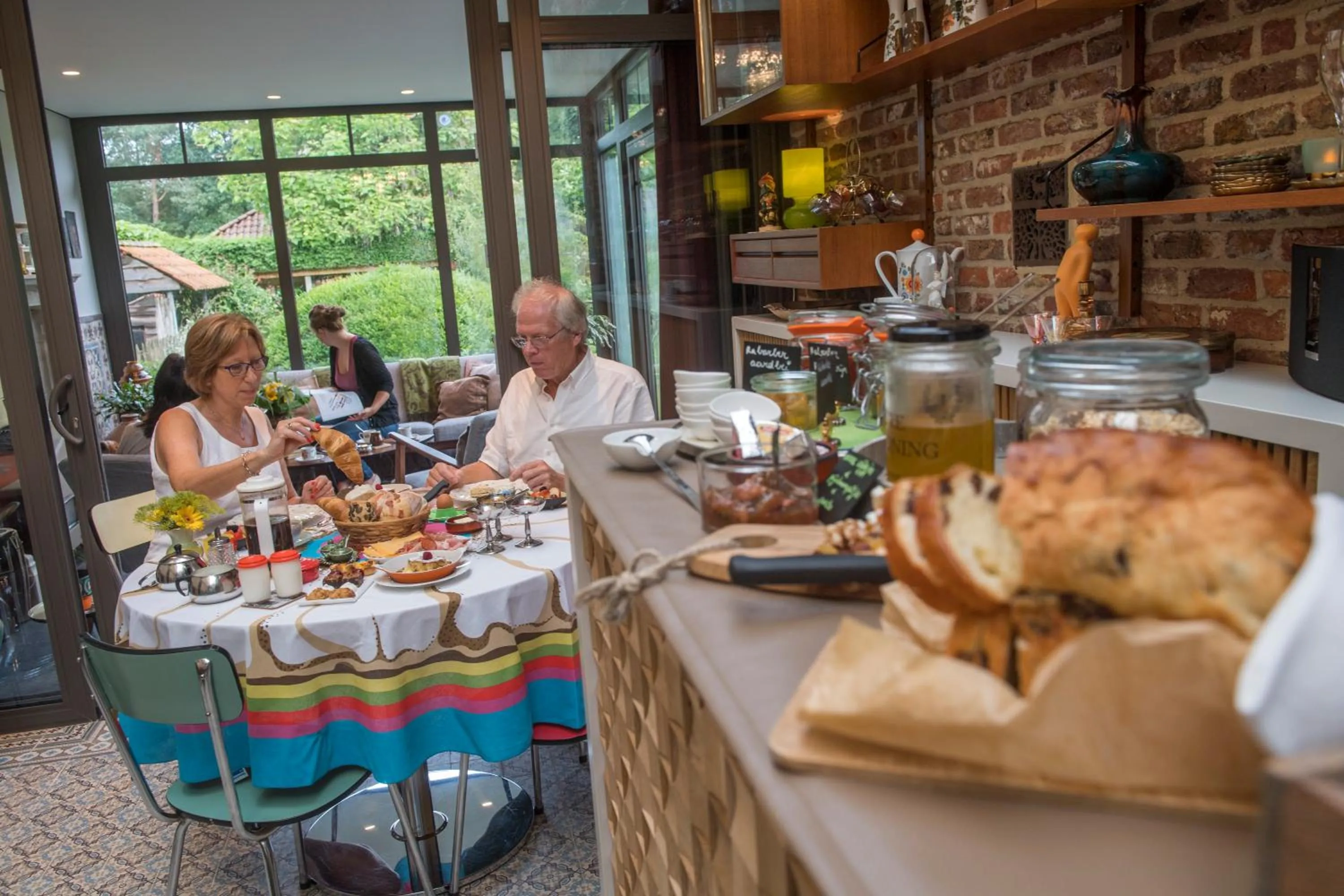 Guests in B&B Tspijker