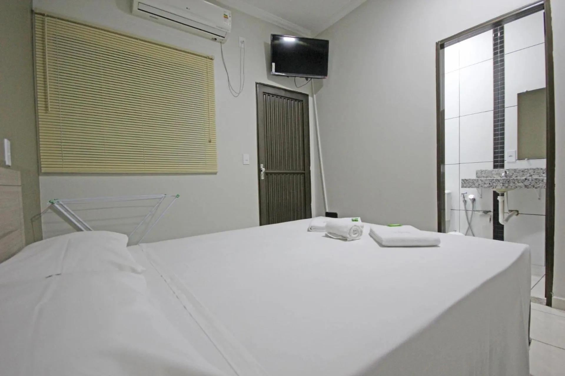 Bed in Pousada Recanto da Morada