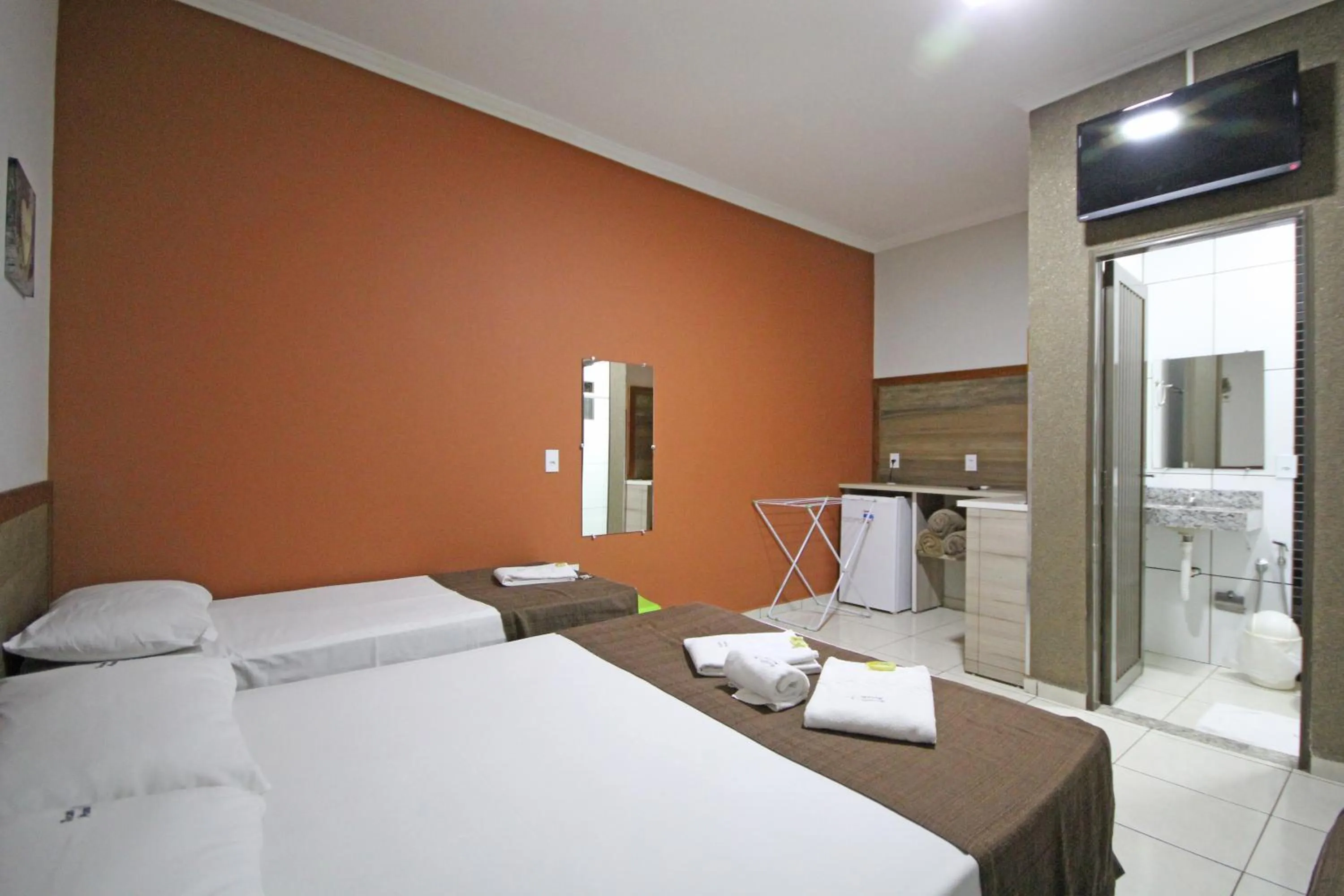 Bedroom, Bed in Pousada Recanto da Morada