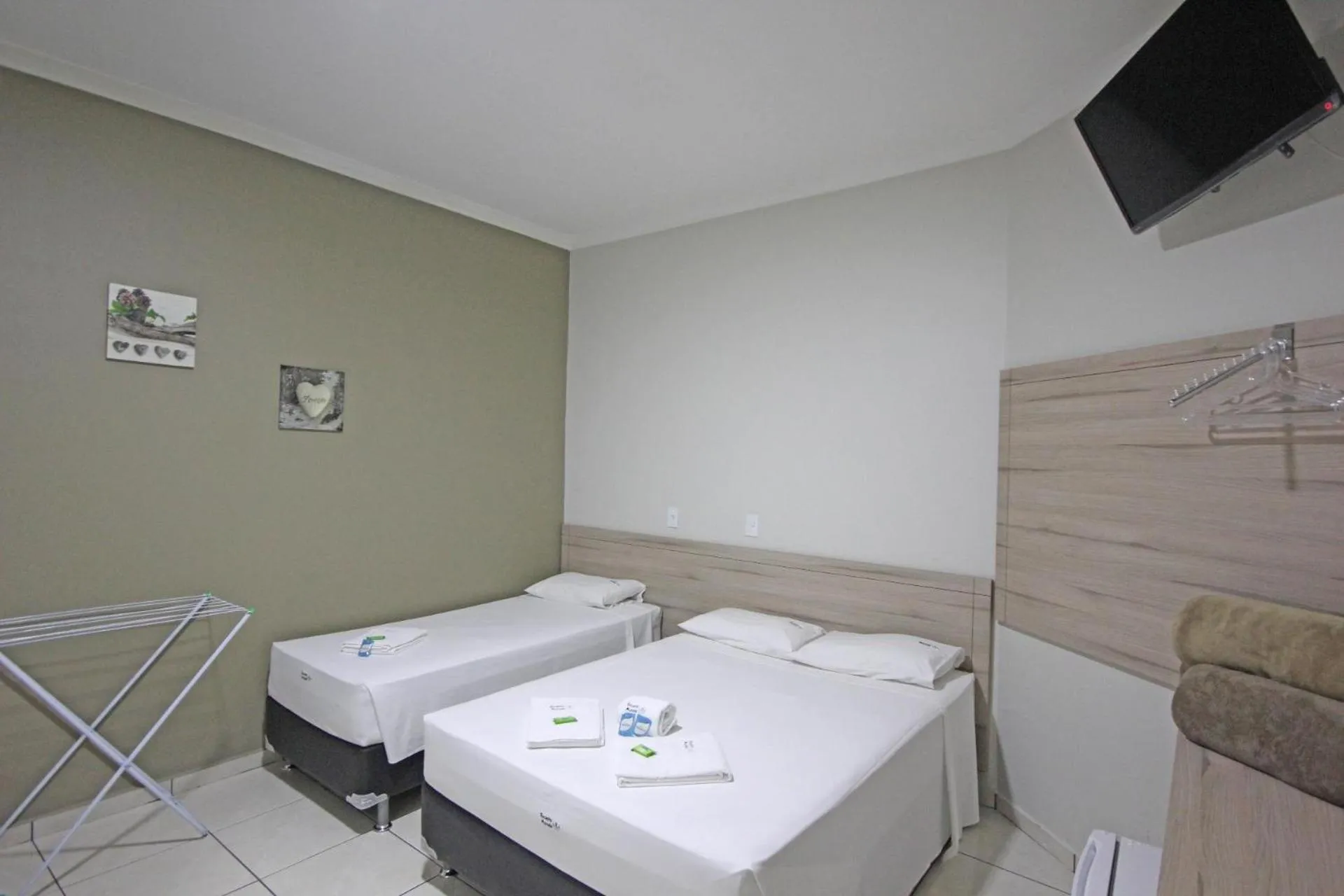 Bed in Pousada Recanto da Morada