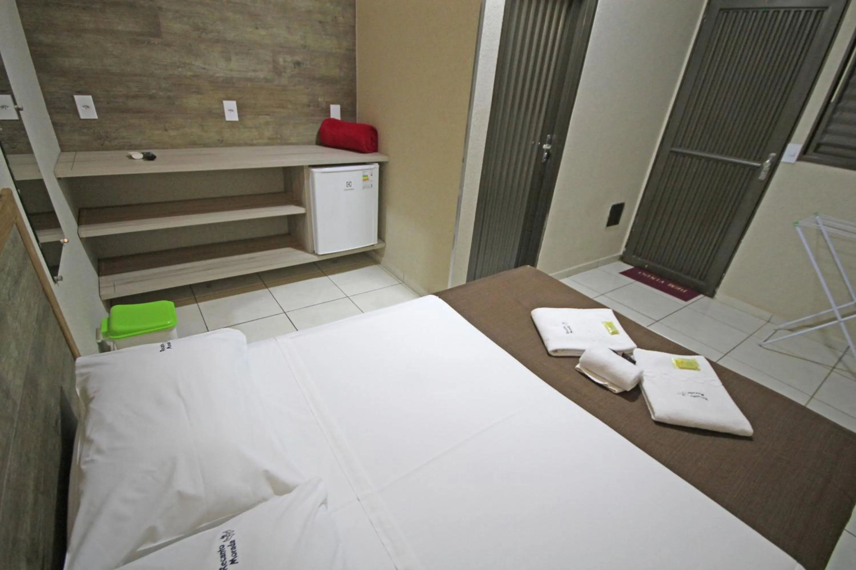 Bed in Pousada Recanto da Morada