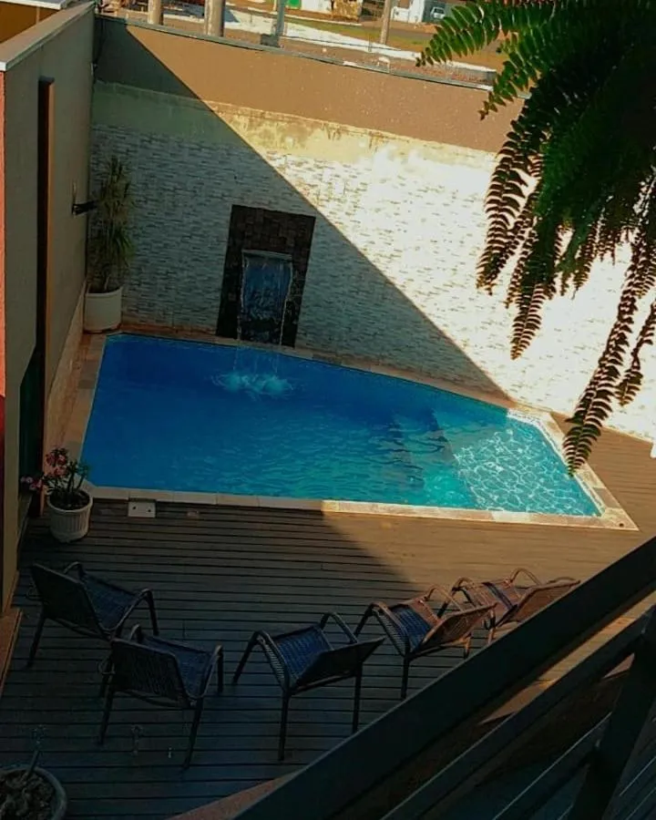 Swimming pool in Pousada Recanto da Morada