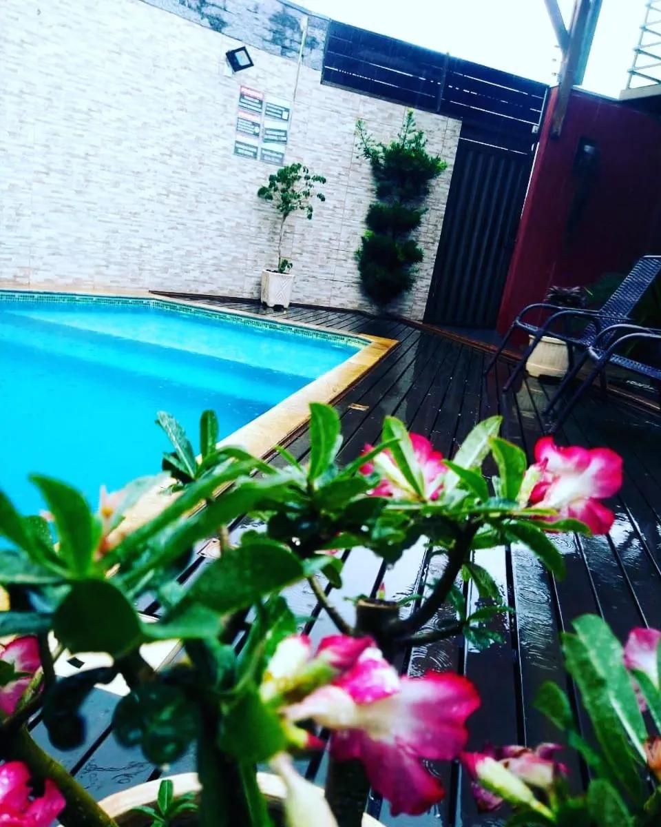 Swimming pool in Pousada Recanto da Morada