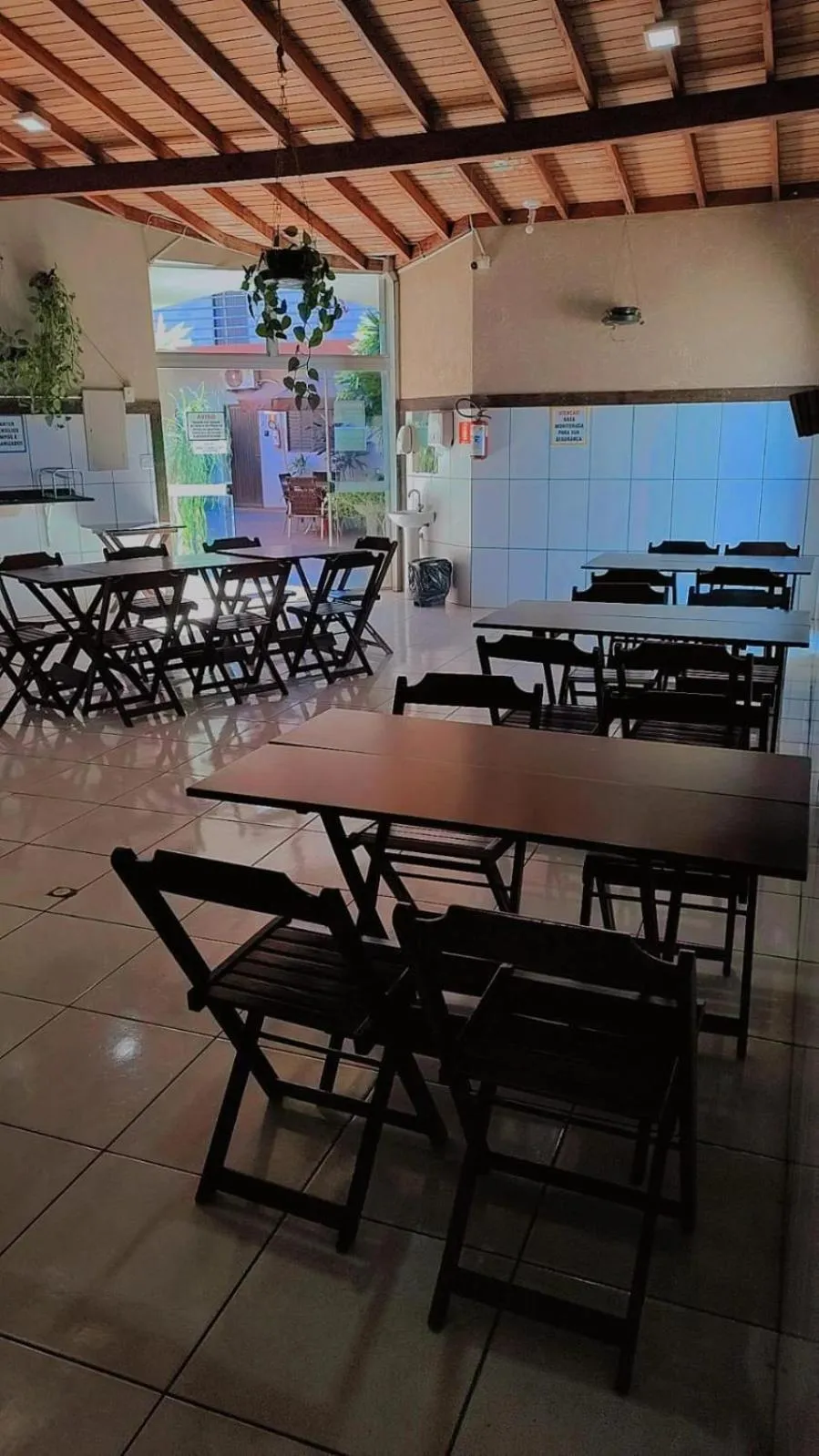 kitchen in Pousada Recanto da Morada