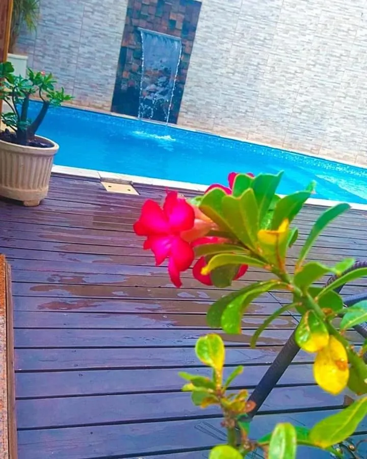 Swimming pool in Pousada Recanto da Morada