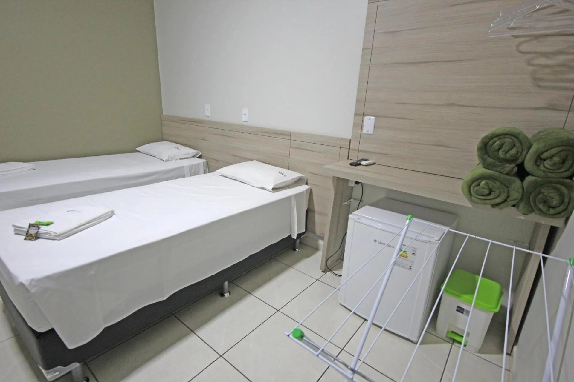 Bed in Pousada Recanto da Morada