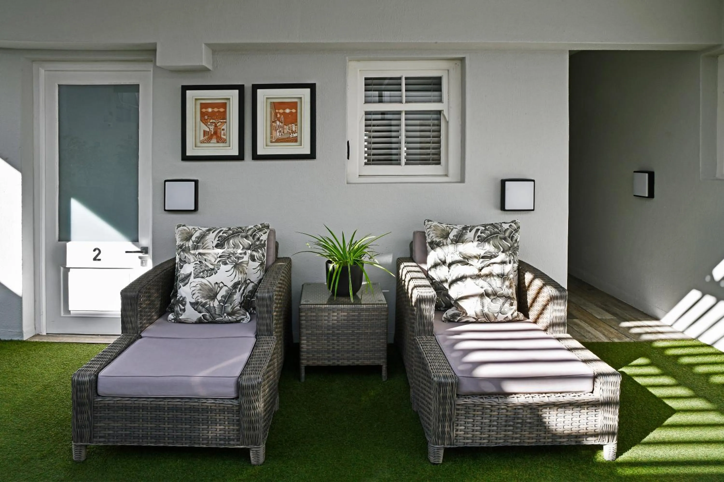 Balcony/Terrace in Le Petit Bijou Aparthotel