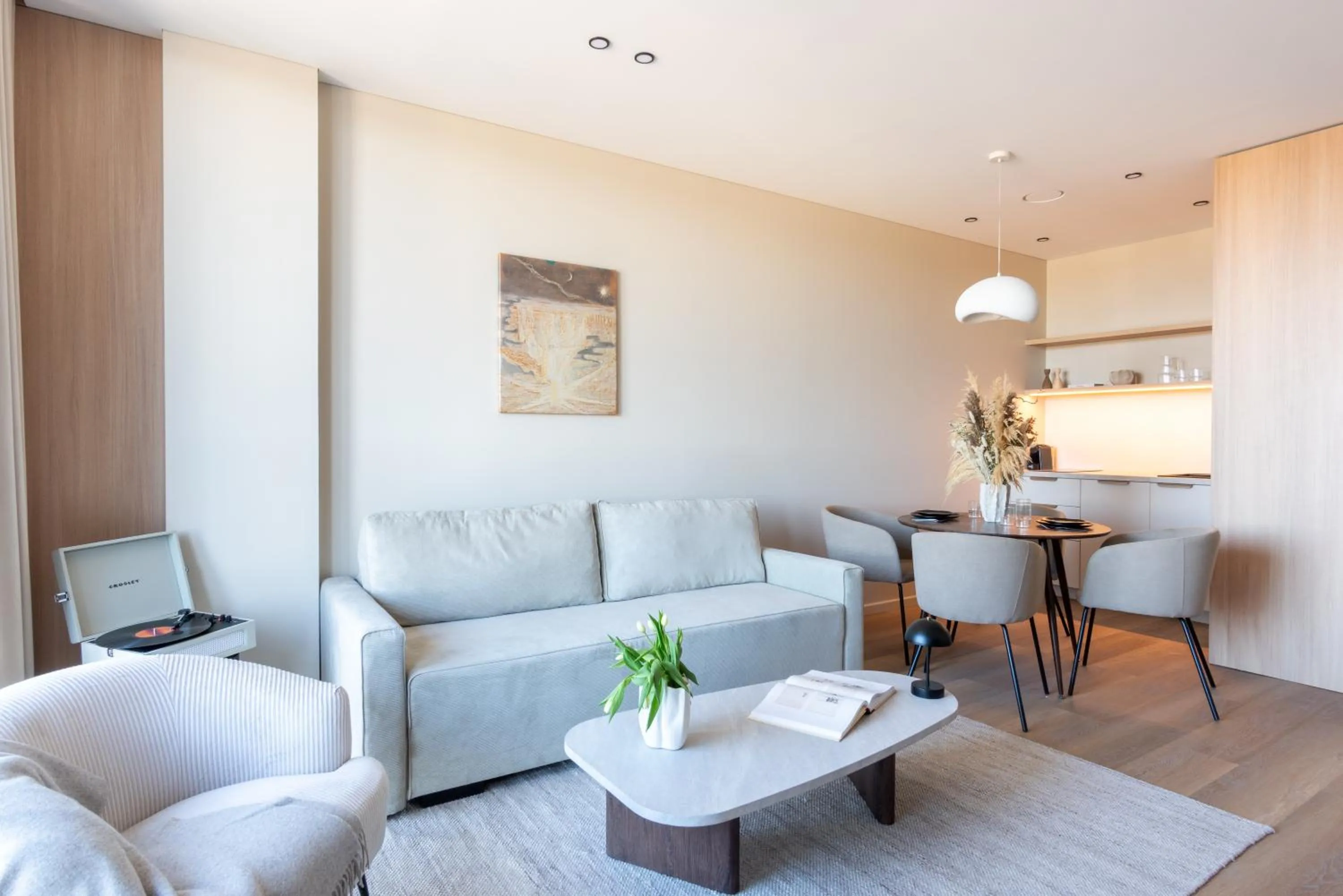 One-Bedroom Apartment with Balcony - Sauna and hot Tub Access in Leisure Area in Aparthotel Nemunas