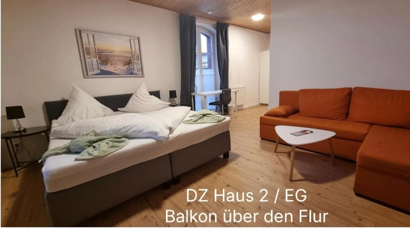 Photo of the whole room, Bed in Hotel-Restaurant Christine