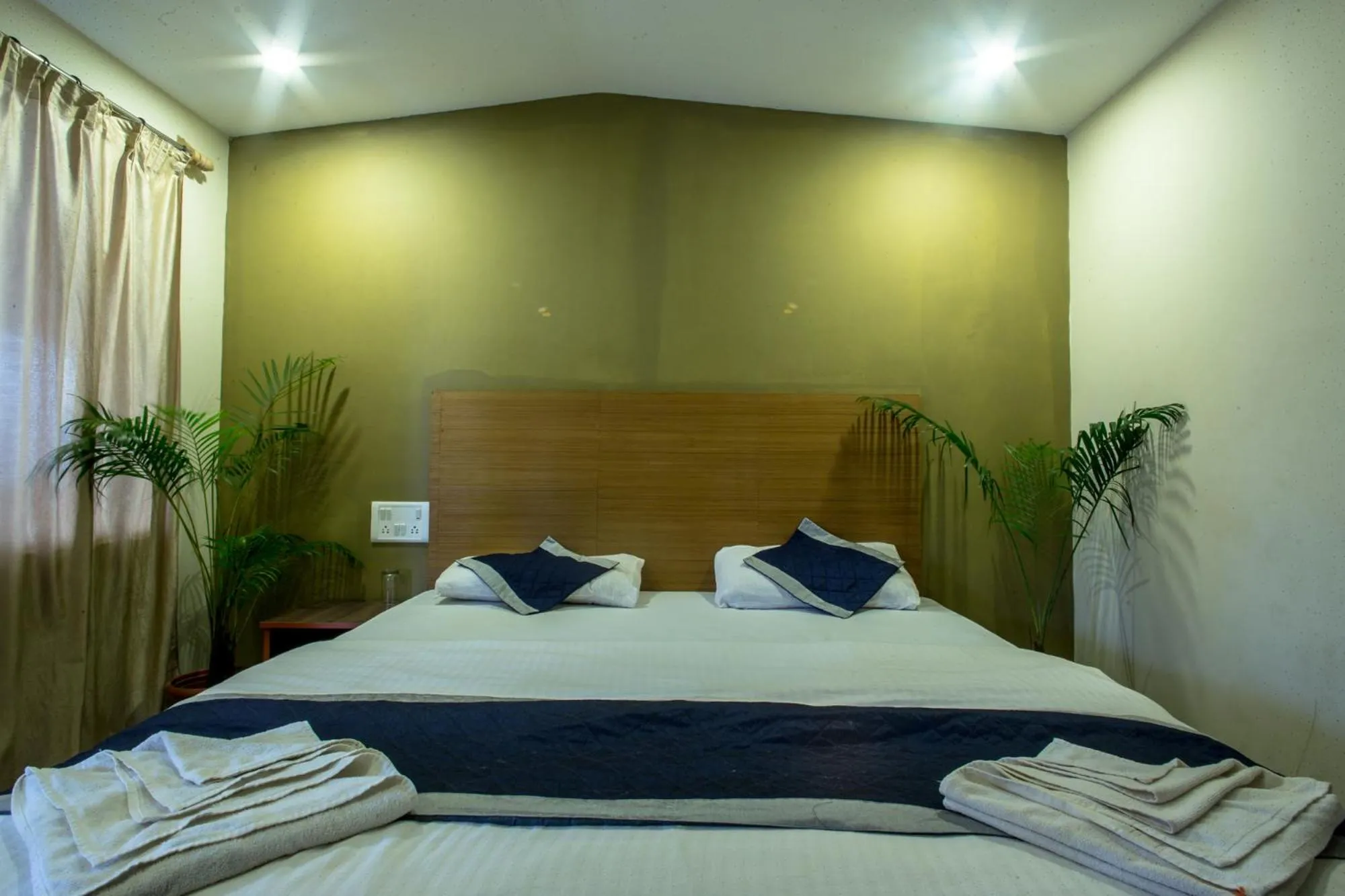 Bed in Kartik Resort